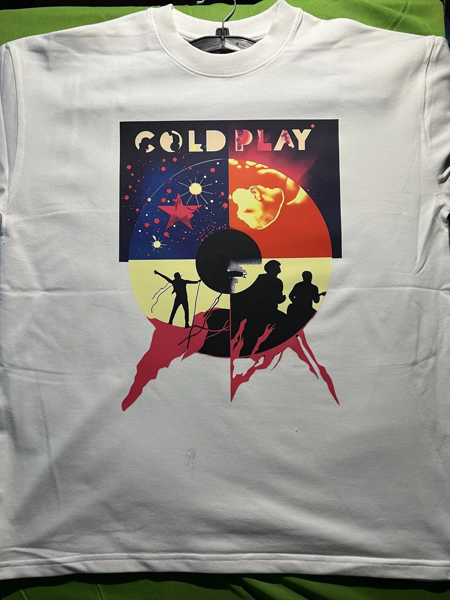 ['Coldplay Concert Oversized T-Shirt – Premium French Terry Cotton 240 GSM by YORD (T-Shirts)']
