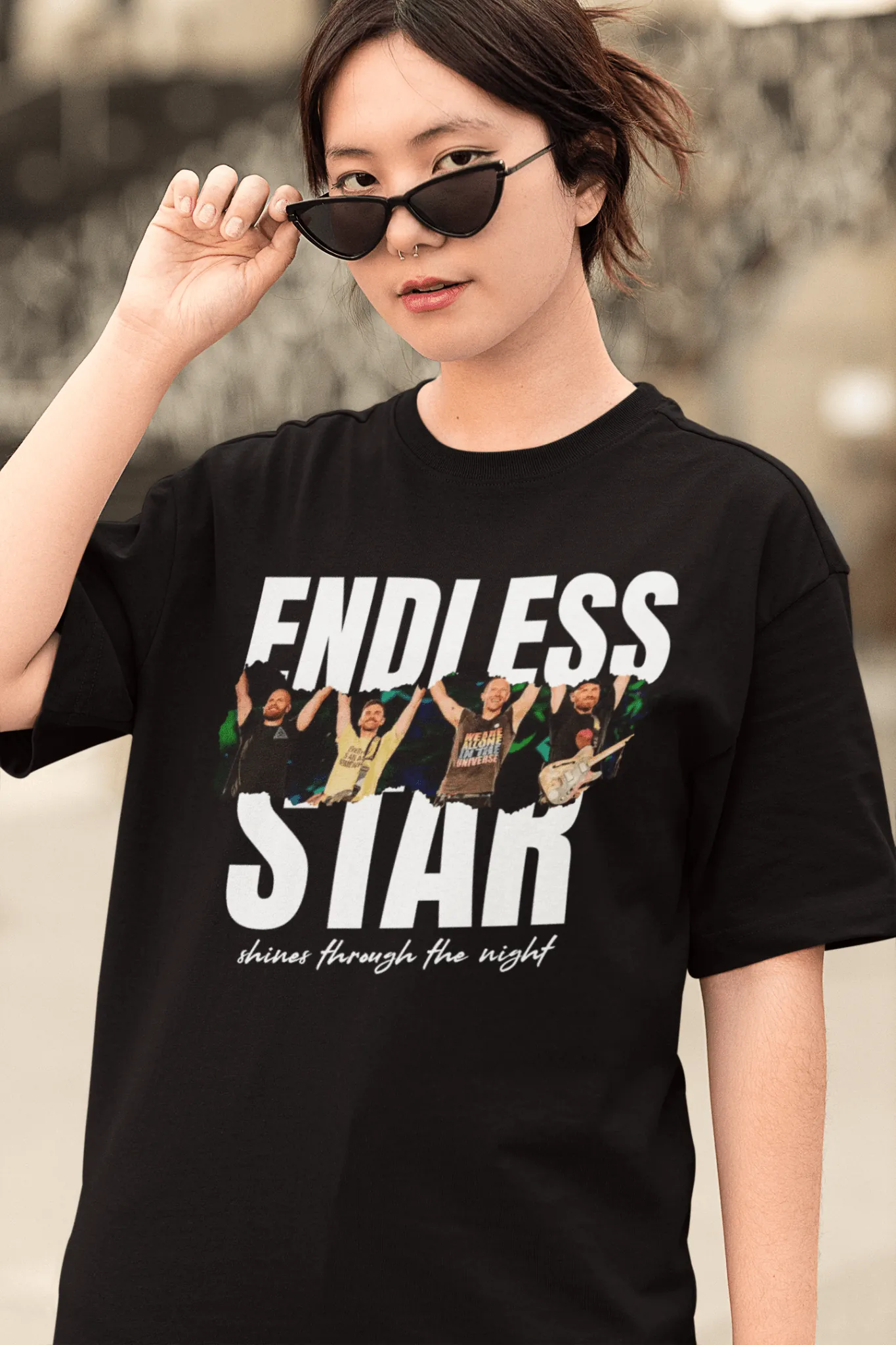 ['Coldplay Concert Oversized T-Shirt – Premium French Terry Cotton 240 GSM by YORD (T-Shirts) - photo 1 of 8', 'Coldplay Concert Oversized T-Shirt – Premium French Terry Cotton 240 GSM by YORD (T-Shirts) - photo 2 of 8', 'Coldplay Concert Oversized T-Shirt – Premium French Terry Cotton 240 GSM by YORD (T-Shirts) - photo 3 of 8', 'Coldplay Concert Oversized T-Shirt – Premium French Terry Cotton 240 GSM by YORD (T-Shirts) - photo 4 of 8', 'Coldplay Concert Oversized T-Shirt – Premium French Terry Cotton 240 G