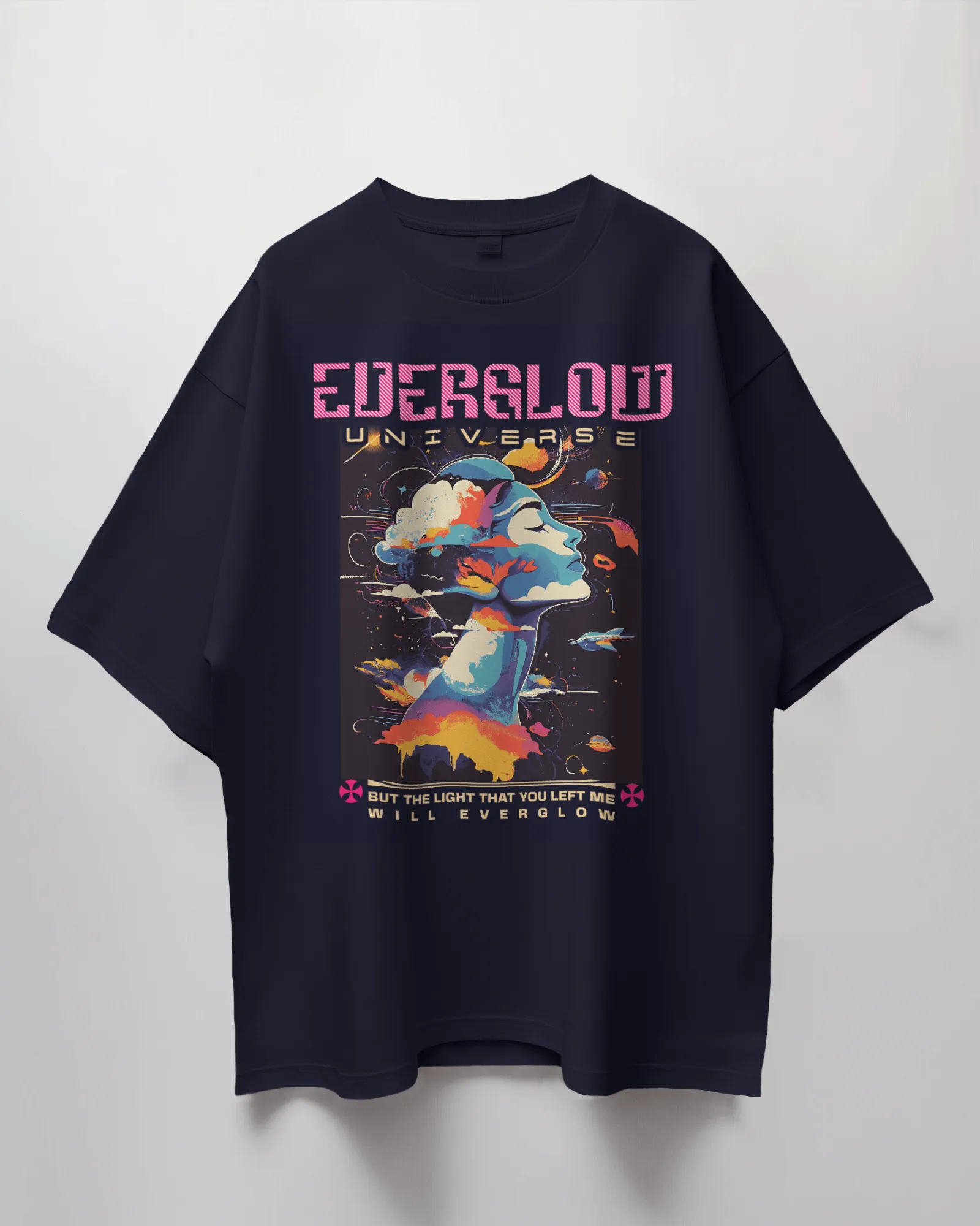 ['Coldplay Everglow Universe Oversized T-Shirt - Premium French Terry Cotton (240 GSM) by YORD (T-Shirts) - photo 1 of 4', 'Coldplay Everglow Universe Oversized T-Shirt - Premium French Terry Cotton (240 GSM) by YORD (T-Shirts) - photo 2 of 4', 'Coldplay Everglow Universe Oversized T-Shirt - Premium French Terry Cotton (240 GSM) by YORD (T-Shirts) - photo 3 of 4', 'Coldplay Everglow Universe Oversized T-Shirt - Premium French Terry Cotton (240 GSM) by YORD (T-Shirts) - photo 4 of 4']