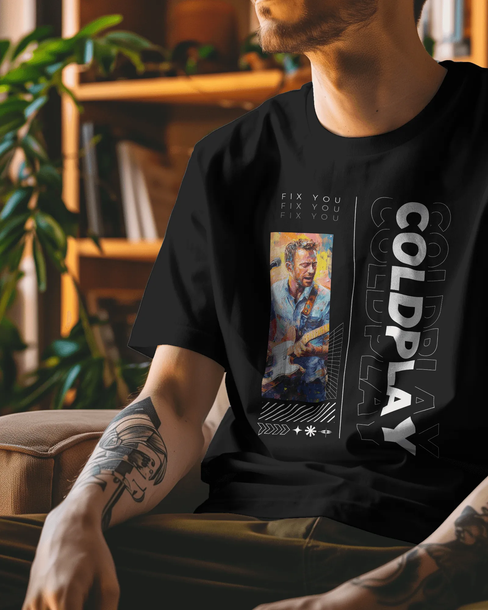 ['Coldplay Premium Oversized French Terry Cotton T-Shirt – "Fix You" Concert Edition (240 GSM) by YORD (T-Shirts) - photo 1 of 9', 'Coldplay Premium Oversized French Terry Cotton T-Shirt – "Fix You" Concert Edition (240 GSM) by YORD (T-Shirts) - photo 2 of 9', 'Coldplay Premium Oversized French Terry Cotton T-Shirt – "Fix You" Concert Edition (240 GSM) by YORD (T-Shirts) - photo 3 of 9', 'Coldplay Premium Oversized French Terry Cotton T-Shirt – "Fix You" Concert Edition (240 GSM) by YORD (T-Shirts) - photo 