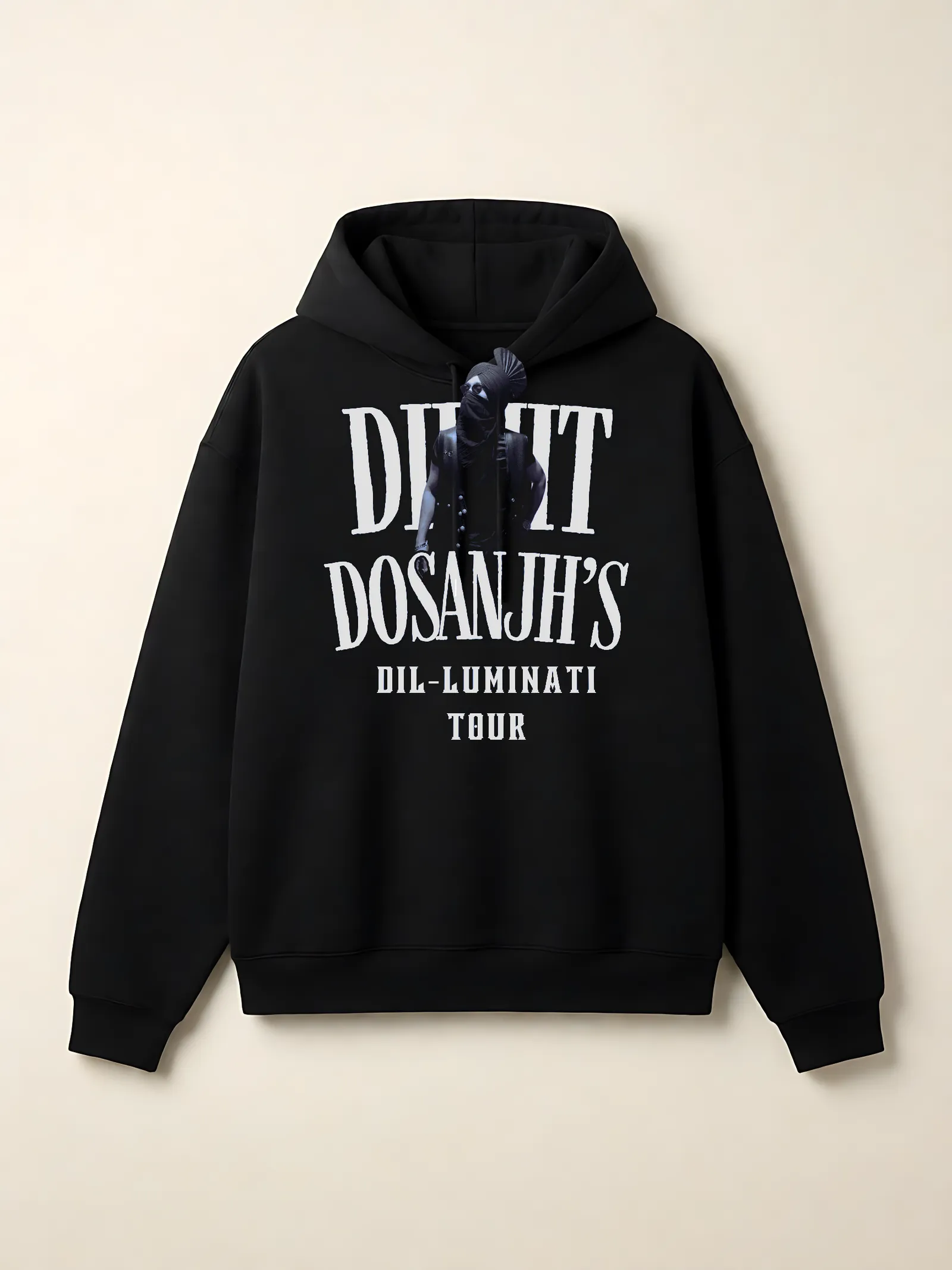 Dil-Luminati Tour Black Hoodie
