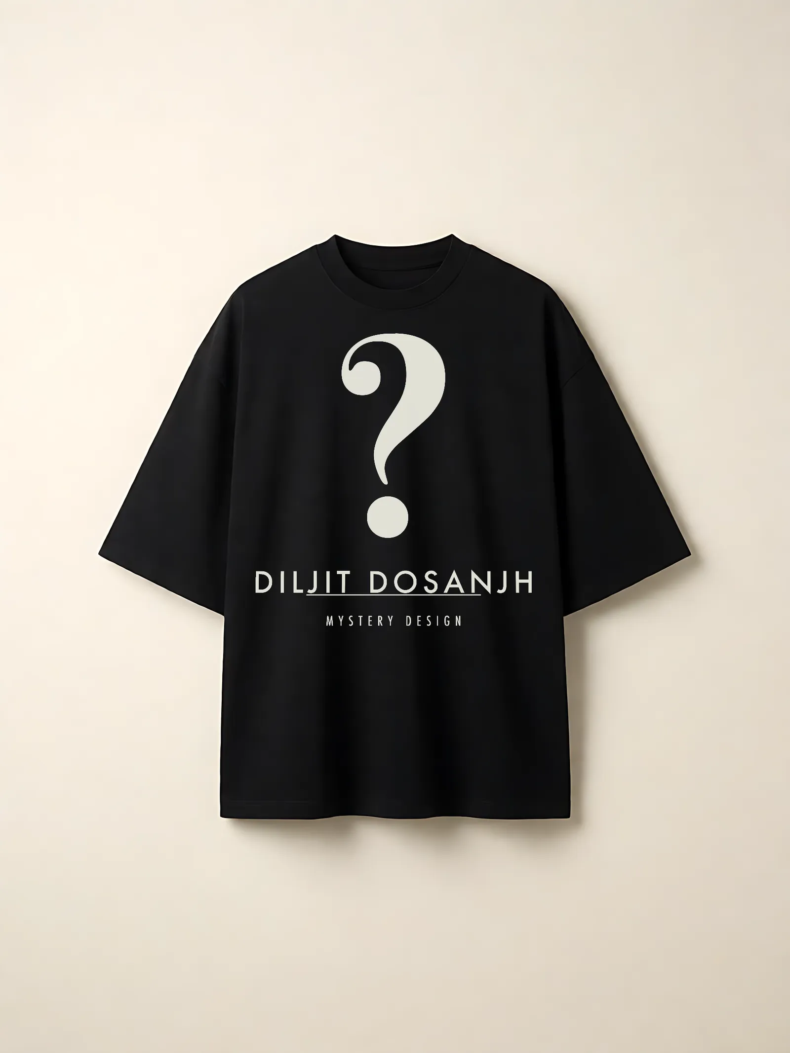 Diljit Dosanjh Mystery Random Design Oversized T-Shirt