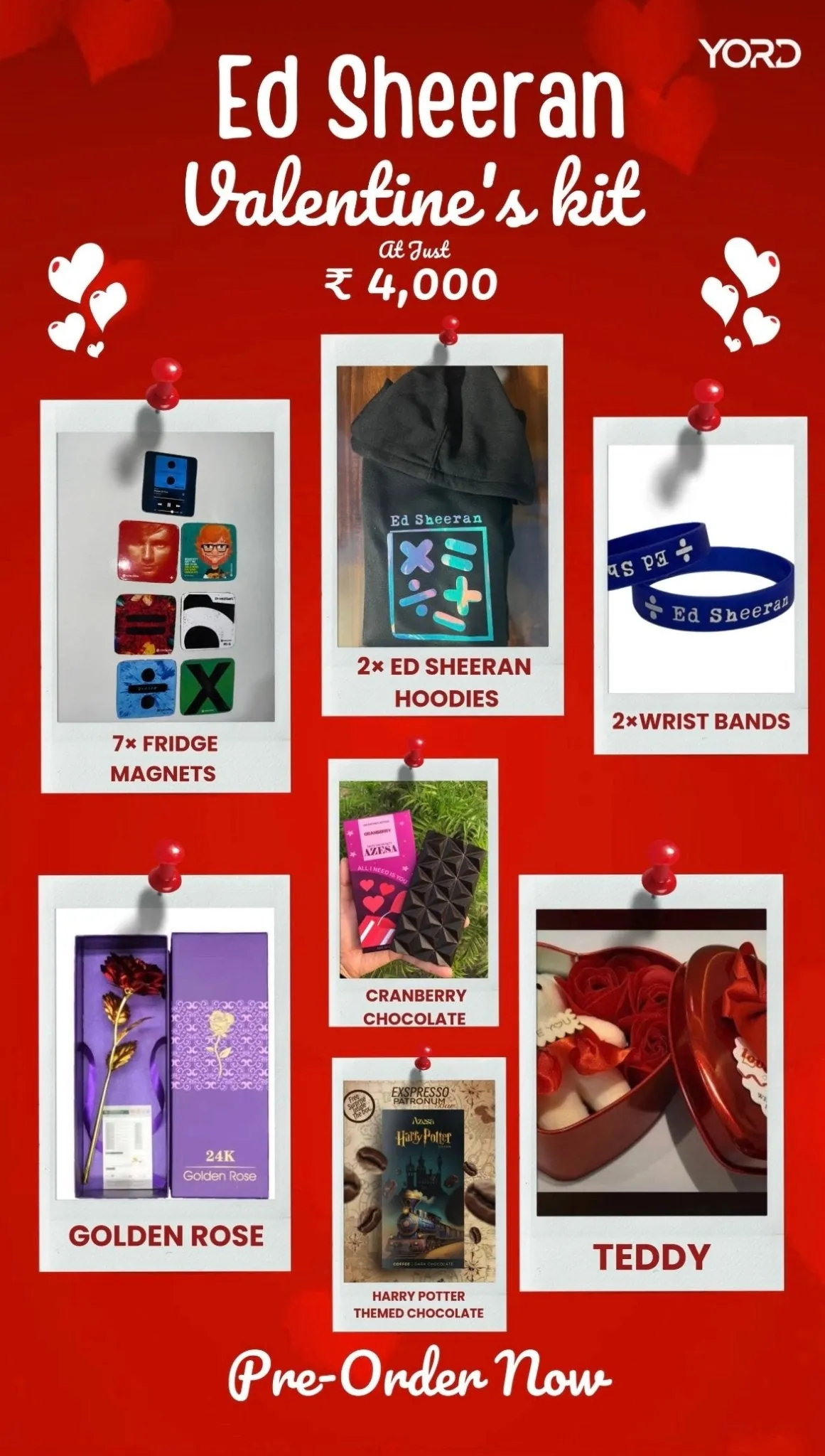 Ed Sheeran Valentine’s Bundle – Limited Edition