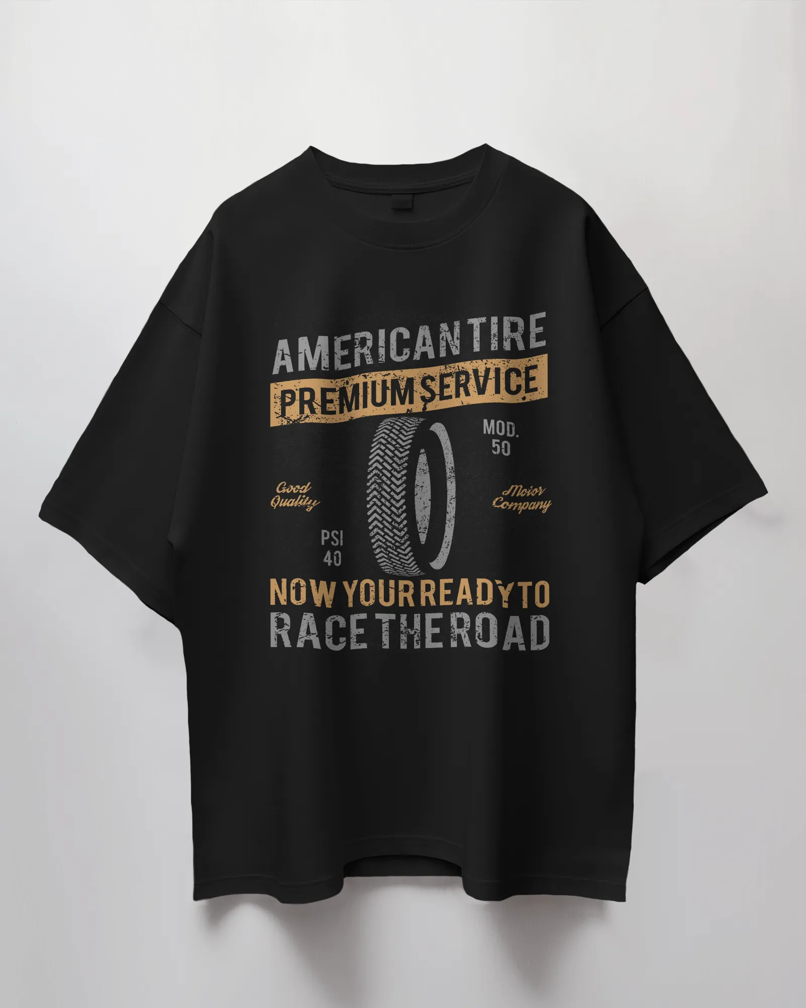 ['Premium American Tire Oversized Vintage Automotive T-Shirt by YORD (T-Shirts) - photo 1 of 7', 'Premium American Tire Oversized Vintage Automotive T-Shirt by YORD (T-Shirts) - photo 2 of 7', 'Premium American Tire Oversized Vintage Automotive T-Shirt by YORD (T-Shirts) - photo 3 of 7', 'Premium American Tire Oversized Vintage Automotive T-Shirt by YORD (T-Shirts) - photo 4 of 7', 'Premium American Tire Oversized Vintage Automotive T-Shirt by YORD (T-Shirts) - photo 5 of 7', 'Premium American Tire Oversize