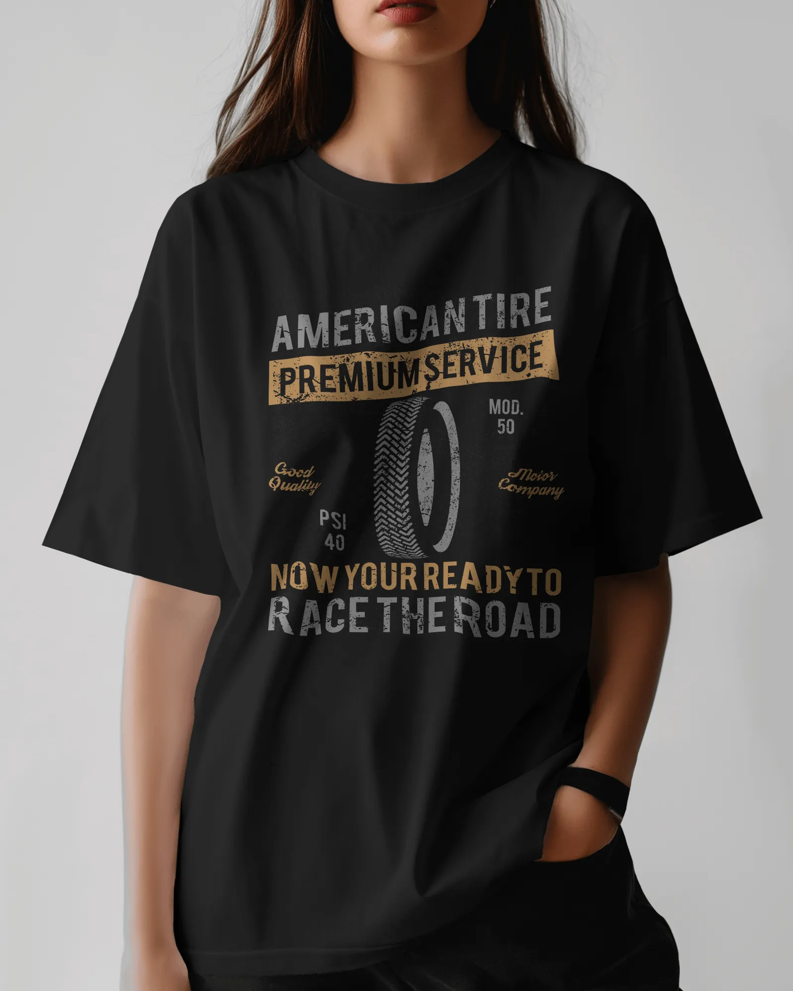 ['Premium American Tire Oversized Vintage Automotive T-Shirt by YORD (T-Shirts) - photo 1 of 7', 'Premium American Tire Oversized Vintage Automotive T-Shirt by YORD (T-Shirts) - photo 2 of 7', 'Premium American Tire Oversized Vintage Automotive T-Shirt by YORD (T-Shirts) - photo 3 of 7', 'Premium American Tire Oversized Vintage Automotive T-Shirt by YORD (T-Shirts) - photo 4 of 7', 'Premium American Tire Oversized Vintage Automotive T-Shirt by YORD (T-Shirts) - photo 5 of 7', 'Premium American Tire Oversize