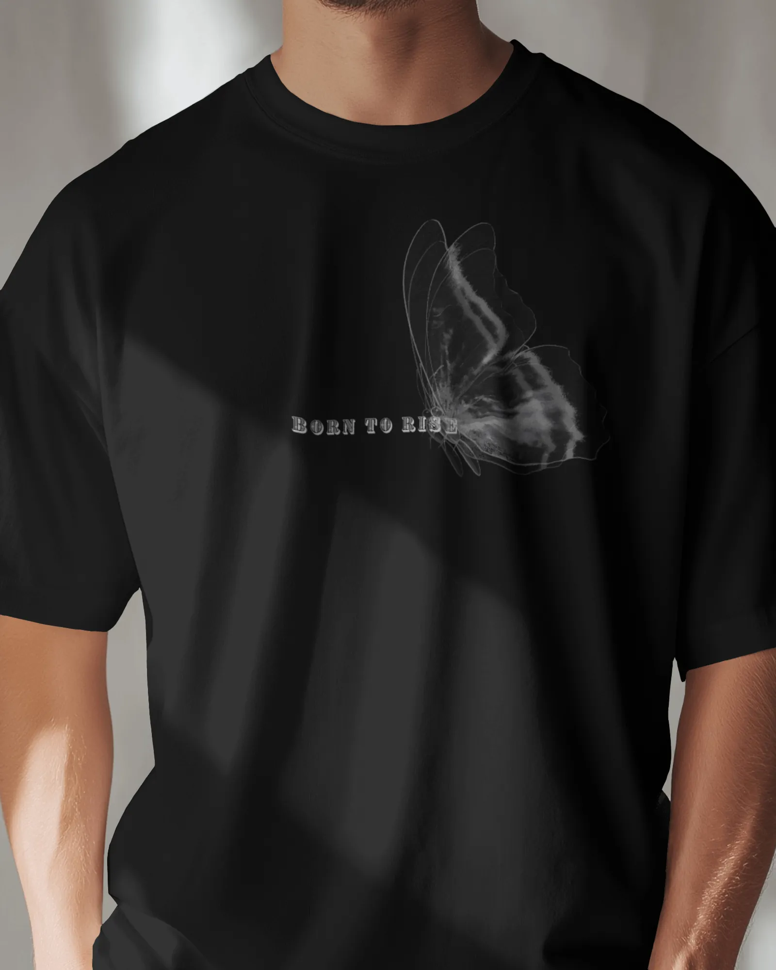 ['Premium Born To Rise Butterfly Graphic Regular T-shirt by YORD (T-Shirts) - photo 1 of 7', 'Premium Born To Rise Butterfly Graphic Regular T-shirt by YORD (T-Shirts) - photo 2 of 7', 'Premium Born To Rise Butterfly Graphic Regular T-shirt by YORD (T-Shirts) - photo 3 of 7', 'Premium Born To Rise Butterfly Graphic Regular T-shirt by YORD (T-Shirts) - photo 4 of 7', 'Premium Born To Rise Butterfly Graphic Regular T-shirt by YORD (T-Shirts) - photo 5 of 7', 'Premium Born To Rise Butterfly Graphic Regular T-s
