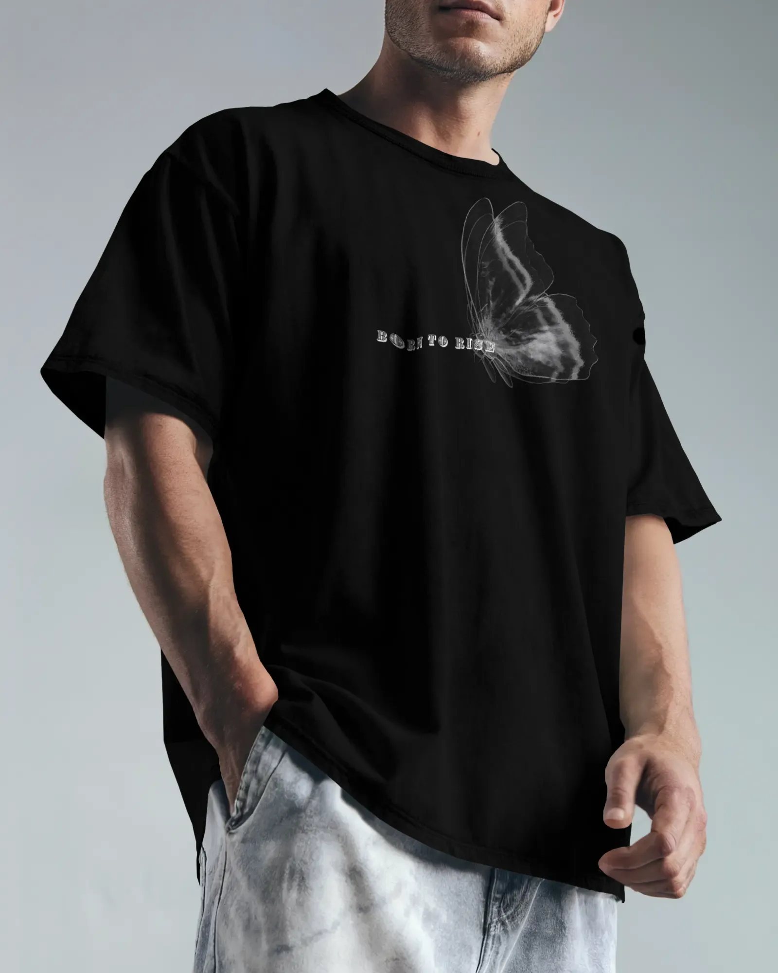 ['Premium Born To Rise Butterfly Oversized T-shirt by YORD (T-Shirts) - photo 1 of 8', 'Premium Born To Rise Butterfly Oversized T-shirt by YORD (T-Shirts) - photo 2 of 8', 'Premium Born To Rise Butterfly Oversized T-shirt by YORD (T-Shirts) - photo 3 of 8', 'Premium Born To Rise Butterfly Oversized T-shirt by YORD (T-Shirts) - photo 4 of 8', 'Premium Born To Rise Butterfly Oversized T-shirt by YORD (T-Shirts) - photo 5 of 8', 'Premium Born To Rise Butterfly Oversized T-shirt by YORD (T-Shirts) - photo 6 of