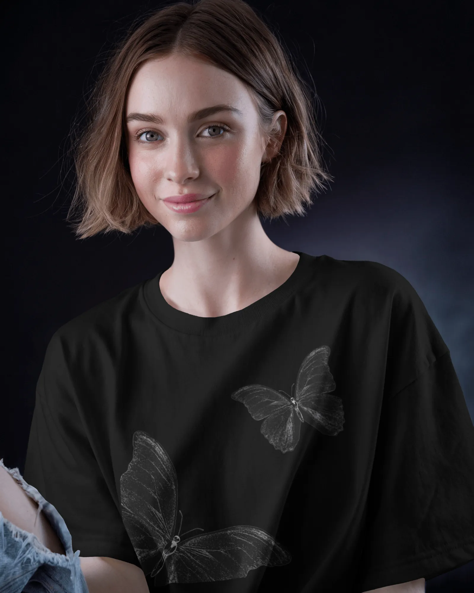 ['Premium Butterfly Sketch Oversized Black T-shirt by YORD (T-Shirts) - photo 1 of 12', 'Premium Butterfly Sketch Oversized Black T-shirt by YORD (T-Shirts) - photo 2 of 12', 'Premium Butterfly Sketch Oversized Black T-shirt by YORD (T-Shirts) - photo 3 of 12', 'Premium Butterfly Sketch Oversized Black T-shirt by YORD (T-Shirts) - photo 4 of 12', 'Premium Butterfly Sketch Oversized Black T-shirt by YORD (T-Shirts) - photo 5 of 12', 'Premium Butterfly Sketch Oversized Black T-shirt by YORD (T-Shirts) - photo