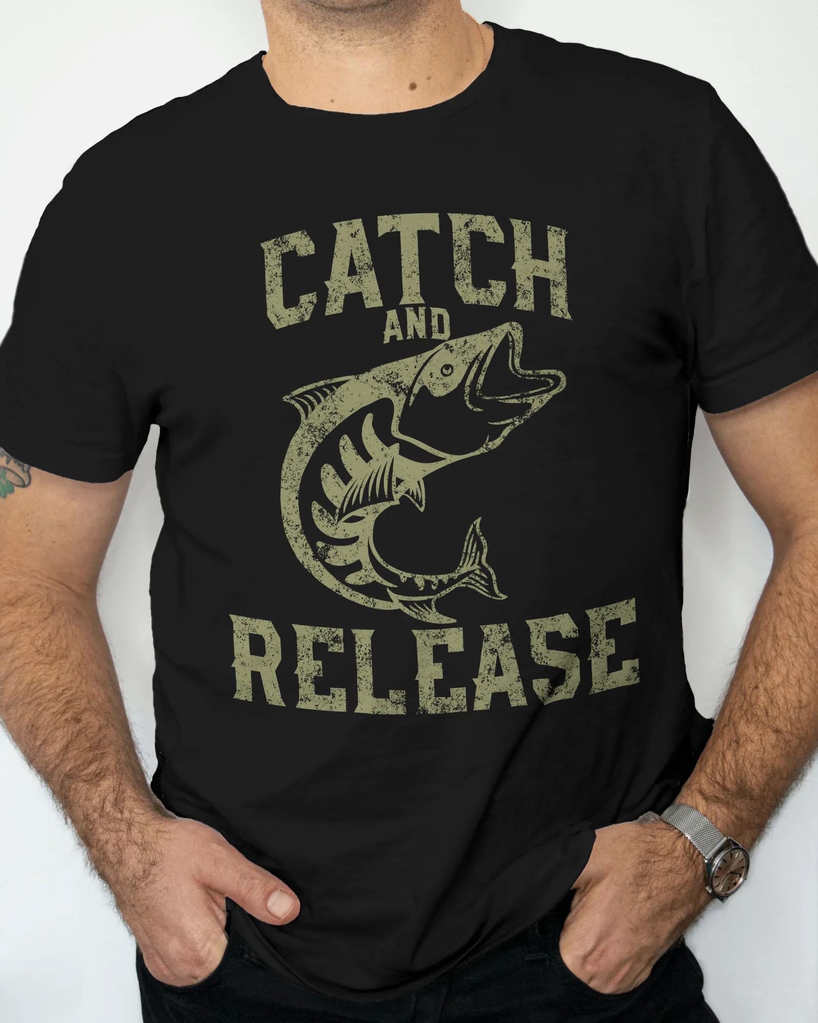 ['Premium Catch and Release Bass Fishing Regular T-shirt by YORD (T-Shirts) - photo 1 of 5', 'Premium Catch and Release Bass Fishing Regular T-shirt by YORD (T-Shirts) - photo 2 of 5', 'Premium Catch and Release Bass Fishing Regular T-shirt by YORD (T-Shirts) - photo 3 of 5', 'Premium Catch and Release Bass Fishing Regular T-shirt by YORD (T-Shirts) - photo 4 of 5', 'Premium Catch and Release Bass Fishing Regular T-shirt by YORD (T-Shirts) - photo 5 of 5']