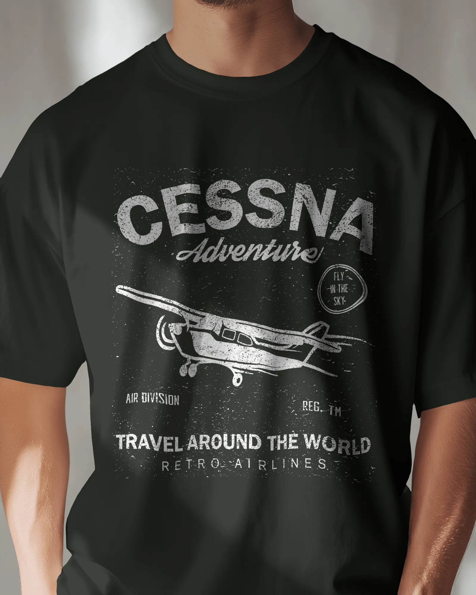 ['Premium Cessna Adventure Retro Aviation T-Shirt by YORD (T-Shirts) - photo 1 of 5', 'Premium Cessna Adventure Retro Aviation T-Shirt by YORD (T-Shirts) - photo 2 of 5', 'Premium Cessna Adventure Retro Aviation T-Shirt by YORD (T-Shirts) - photo 3 of 5', 'Premium Cessna Adventure Retro Aviation T-Shirt by YORD (T-Shirts) - photo 4 of 5', 'Premium Cessna Adventure Retro Aviation T-Shirt by YORD (T-Shirts) - photo 5 of 5']