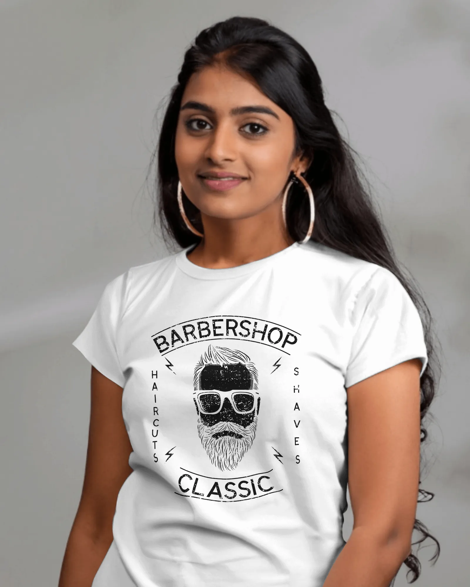 ['Premium Classic Barbershop White Cotton T-shirt by YORD (T-Shirts) - photo 1 of 7', 'Premium Classic Barbershop White Cotton T-shirt by YORD (T-Shirts) - photo 2 of 7', 'Premium Classic Barbershop White Cotton T-shirt by YORD (T-Shirts) - photo 3 of 7', 'Premium Classic Barbershop White Cotton T-shirt by YORD (T-Shirts) - photo 4 of 7', 'Premium Classic Barbershop White Cotton T-shirt by YORD (T-Shirts) - photo 5 of 7', 'Premium Classic Barbershop White Cotton T-shirt by YORD (T-Shirts) - photo 6 of 7', '