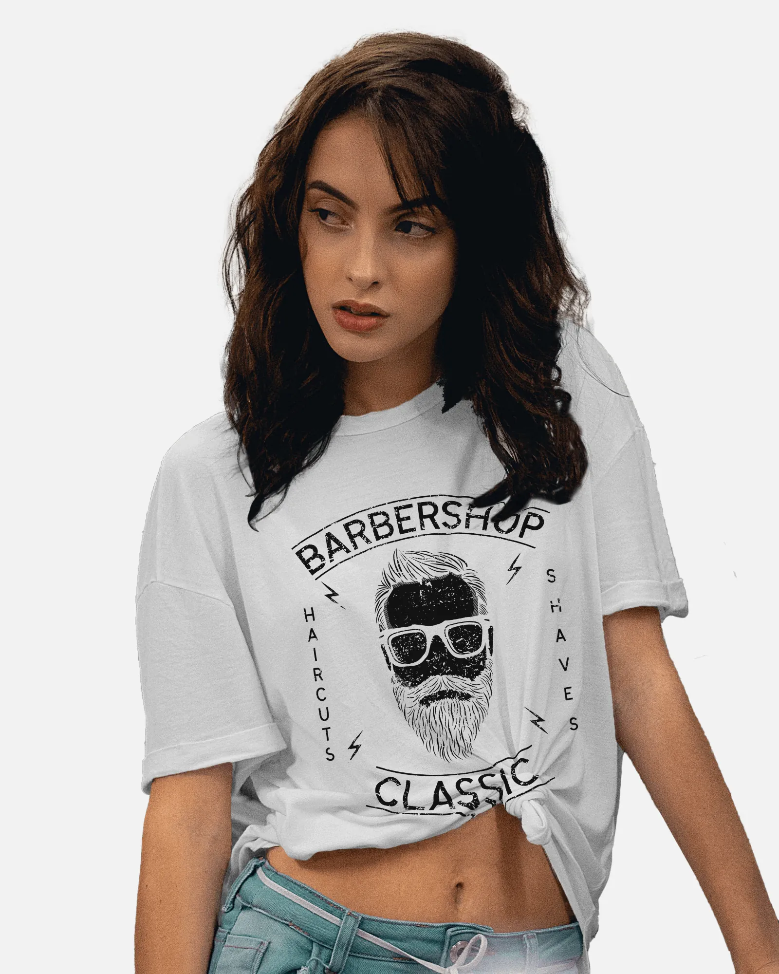 ['Premium Classic Barbershop White Cotton T-shirt by YORD (T-Shirts) - photo 1 of 7', 'Premium Classic Barbershop White Cotton T-shirt by YORD (T-Shirts) - photo 2 of 7', 'Premium Classic Barbershop White Cotton T-shirt by YORD (T-Shirts) - photo 3 of 7', 'Premium Classic Barbershop White Cotton T-shirt by YORD (T-Shirts) - photo 4 of 7', 'Premium Classic Barbershop White Cotton T-shirt by YORD (T-Shirts) - photo 5 of 7', 'Premium Classic Barbershop White Cotton T-shirt by YORD (T-Shirts) - photo 6 of 7', '