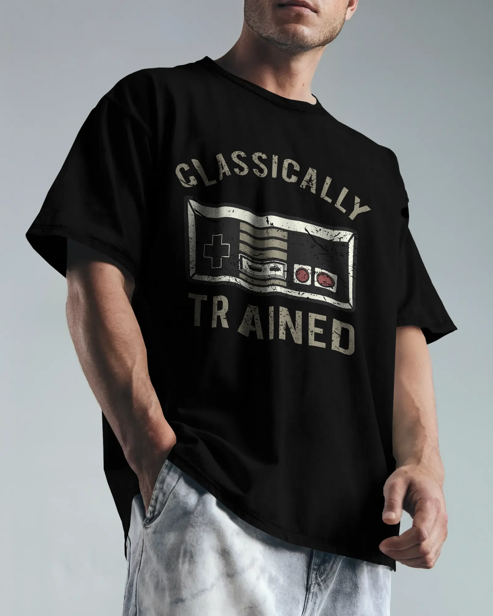 ['Premium Classically Trained Nintendo Controller Oversized T-shirt by YORD (T-Shirts) - photo 1 of 13', 'Premium Classically Trained Nintendo Controller Oversized T-shirt by YORD (T-Shirts) - photo 2 of 13', 'Premium Classically Trained Nintendo Controller Oversized T-shirt by YORD (T-Shirts) - photo 3 of 13', 'Premium Classically Trained Nintendo Controller Oversized T-shirt by YORD (T-Shirts) - photo 4 of 13', 'Premium Classically Trained Nintendo Controller Oversized T-shirt by YORD (T-Shirts) - photo 5