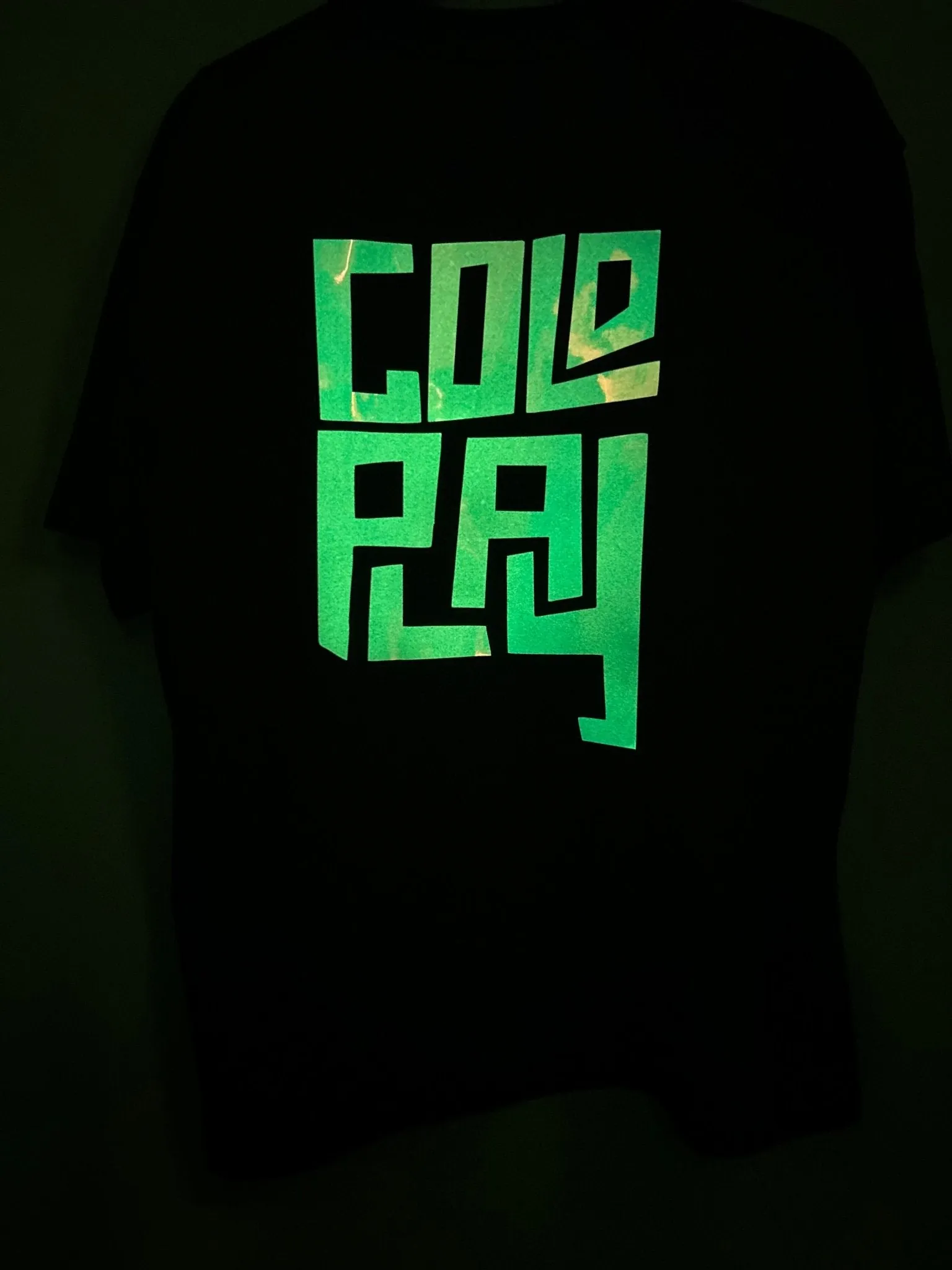 ['Premium Coldplay Glow-in-Dark Concert Oversized French Terry T-Shirt - Luxury Edition by YORD (T-Shirts)']