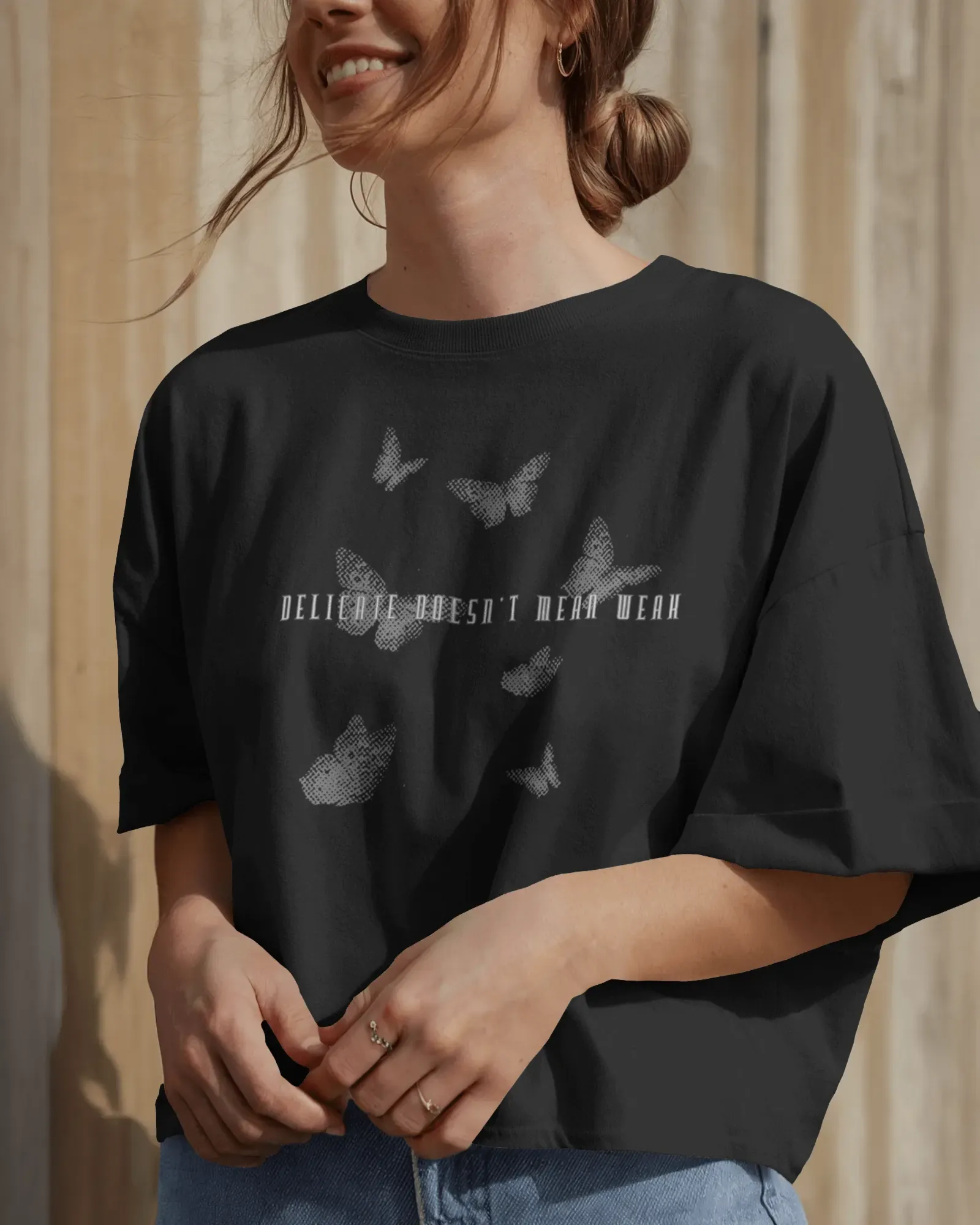 ['Premium Delicate Butterfly Oversized T-shirt by YORD (T-Shirts) - photo 1 of 8', 'Premium Delicate Butterfly Oversized T-shirt by YORD (T-Shirts) - photo 2 of 8', 'Premium Delicate Butterfly Oversized T-shirt by YORD (T-Shirts) - photo 3 of 8', 'Premium Delicate Butterfly Oversized T-shirt by YORD (T-Shirts) - photo 4 of 8', 'Premium Delicate Butterfly Oversized T-shirt by YORD (T-Shirts) - photo 5 of 8', 'Premium Delicate Butterfly Oversized T-shirt by YORD (T-Shirts) - photo 6 of 8', 'Premium Delicate B