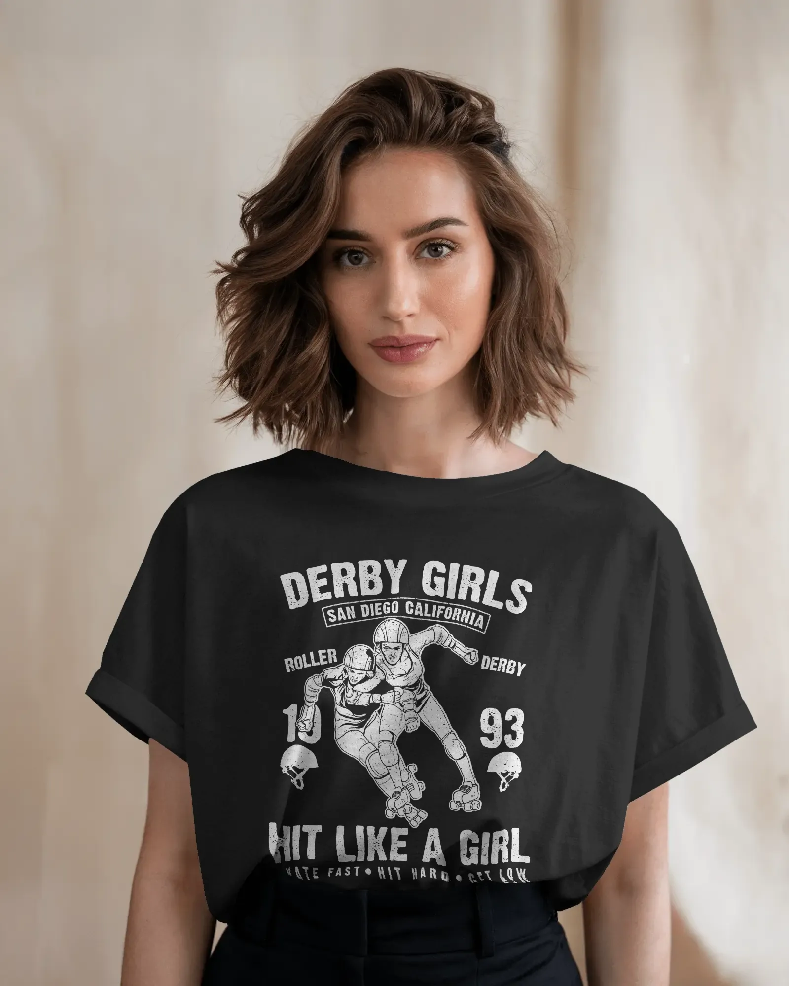 ['Premium Derby Girls Roller Derby Oversized T-shirt by YORD (T-Shirts) - photo 1 of 7', 'Premium Derby Girls Roller Derby Oversized T-shirt by YORD (T-Shirts) - photo 2 of 7', 'Premium Derby Girls Roller Derby Oversized T-shirt by YORD (T-Shirts) - photo 3 of 7', 'Premium Derby Girls Roller Derby Oversized T-shirt by YORD (T-Shirts) - photo 4 of 7', 'Premium Derby Girls Roller Derby Oversized T-shirt by YORD (T-Shirts) - photo 5 of 7', 'Premium Derby Girls Roller Derby Oversized T-shirt by YORD (T-Shirts) 