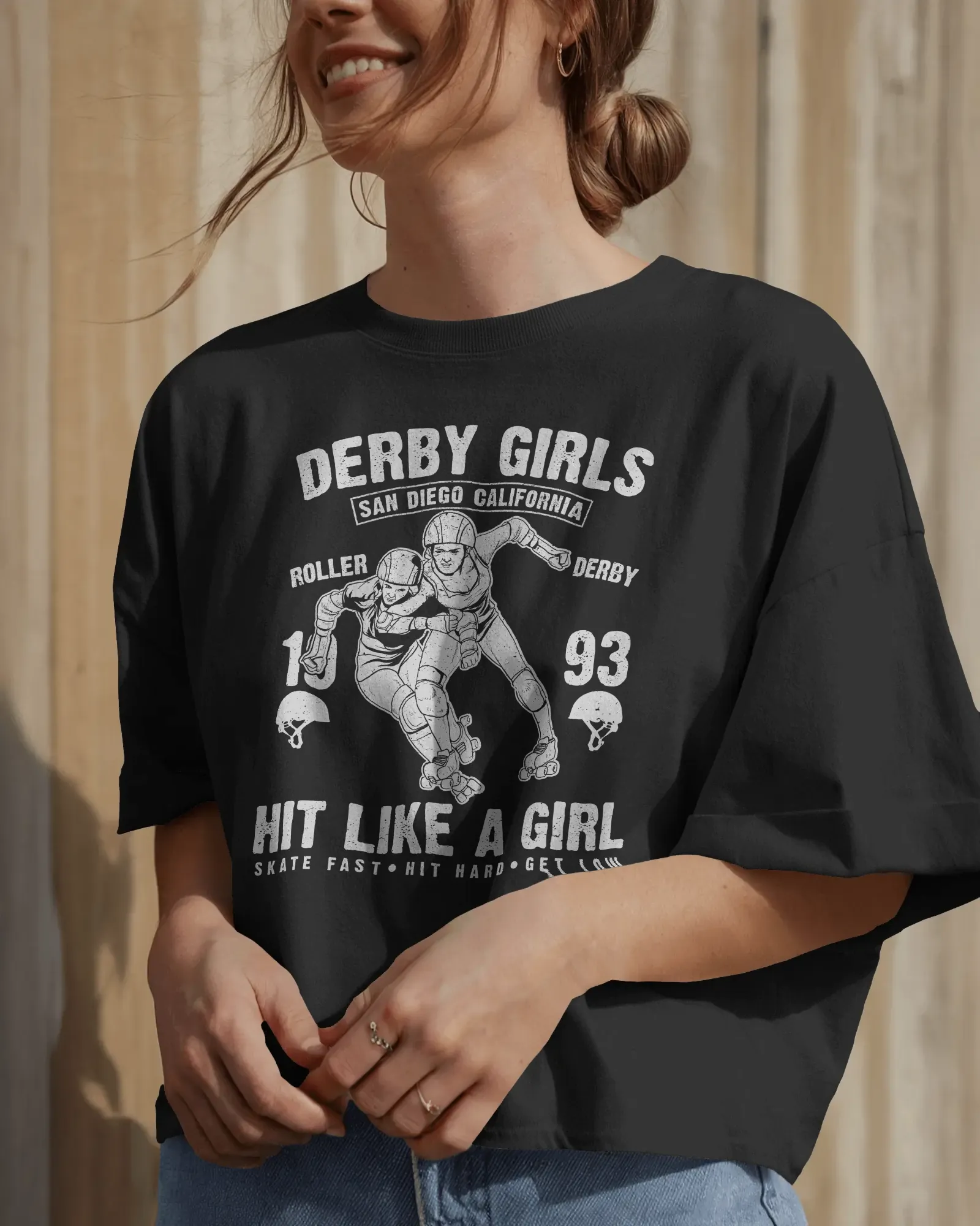 ['Premium Derby Girls Roller Derby Oversized T-shirt by YORD (T-Shirts) - photo 1 of 7', 'Premium Derby Girls Roller Derby Oversized T-shirt by YORD (T-Shirts) - photo 2 of 7', 'Premium Derby Girls Roller Derby Oversized T-shirt by YORD (T-Shirts) - photo 3 of 7', 'Premium Derby Girls Roller Derby Oversized T-shirt by YORD (T-Shirts) - photo 4 of 7', 'Premium Derby Girls Roller Derby Oversized T-shirt by YORD (T-Shirts) - photo 5 of 7', 'Premium Derby Girls Roller Derby Oversized T-shirt by YORD (T-Shirts) 