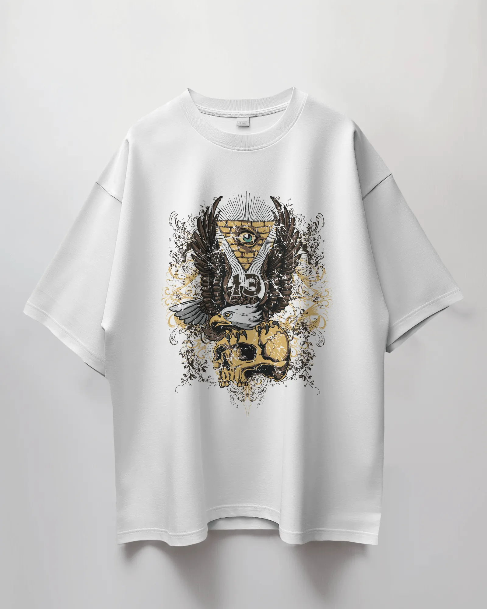 ['Premium Eagle Eye Illuminati Oversized T-Shirt by YORD (T-Shirts) - photo 1 of 10', 'Premium Eagle Eye Illuminati Oversized T-Shirt by YORD (T-Shirts) - photo 2 of 10', 'Premium Eagle Eye Illuminati Oversized T-Shirt by YORD (T-Shirts) - photo 3 of 10', 'Premium Eagle Eye Illuminati Oversized T-Shirt by YORD (T-Shirts) - photo 4 of 10', 'Premium Eagle Eye Illuminati Oversized T-Shirt by YORD (T-Shirts) - photo 5 of 10', 'Premium Eagle Eye Illuminati Oversized T-Shirt by YORD (T-Shirts) - photo 6 of 10', '