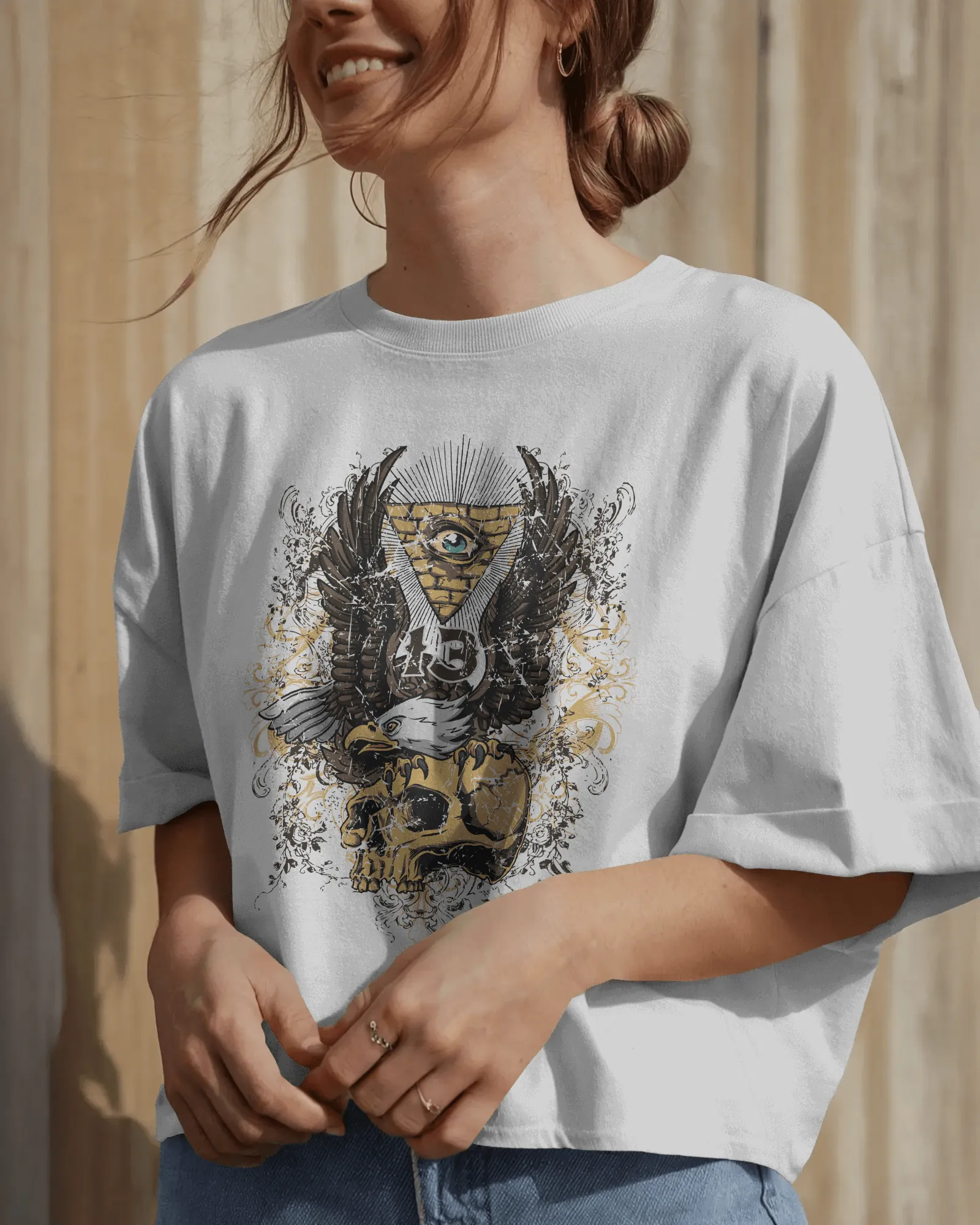 ['Premium Eagle Eye Illuminati Oversized T-Shirt by YORD (T-Shirts) - photo 1 of 10', 'Premium Eagle Eye Illuminati Oversized T-Shirt by YORD (T-Shirts) - photo 2 of 10', 'Premium Eagle Eye Illuminati Oversized T-Shirt by YORD (T-Shirts) - photo 3 of 10', 'Premium Eagle Eye Illuminati Oversized T-Shirt by YORD (T-Shirts) - photo 4 of 10', 'Premium Eagle Eye Illuminati Oversized T-Shirt by YORD (T-Shirts) - photo 5 of 10', 'Premium Eagle Eye Illuminati Oversized T-Shirt by YORD (T-Shirts) - photo 6 of 10', '