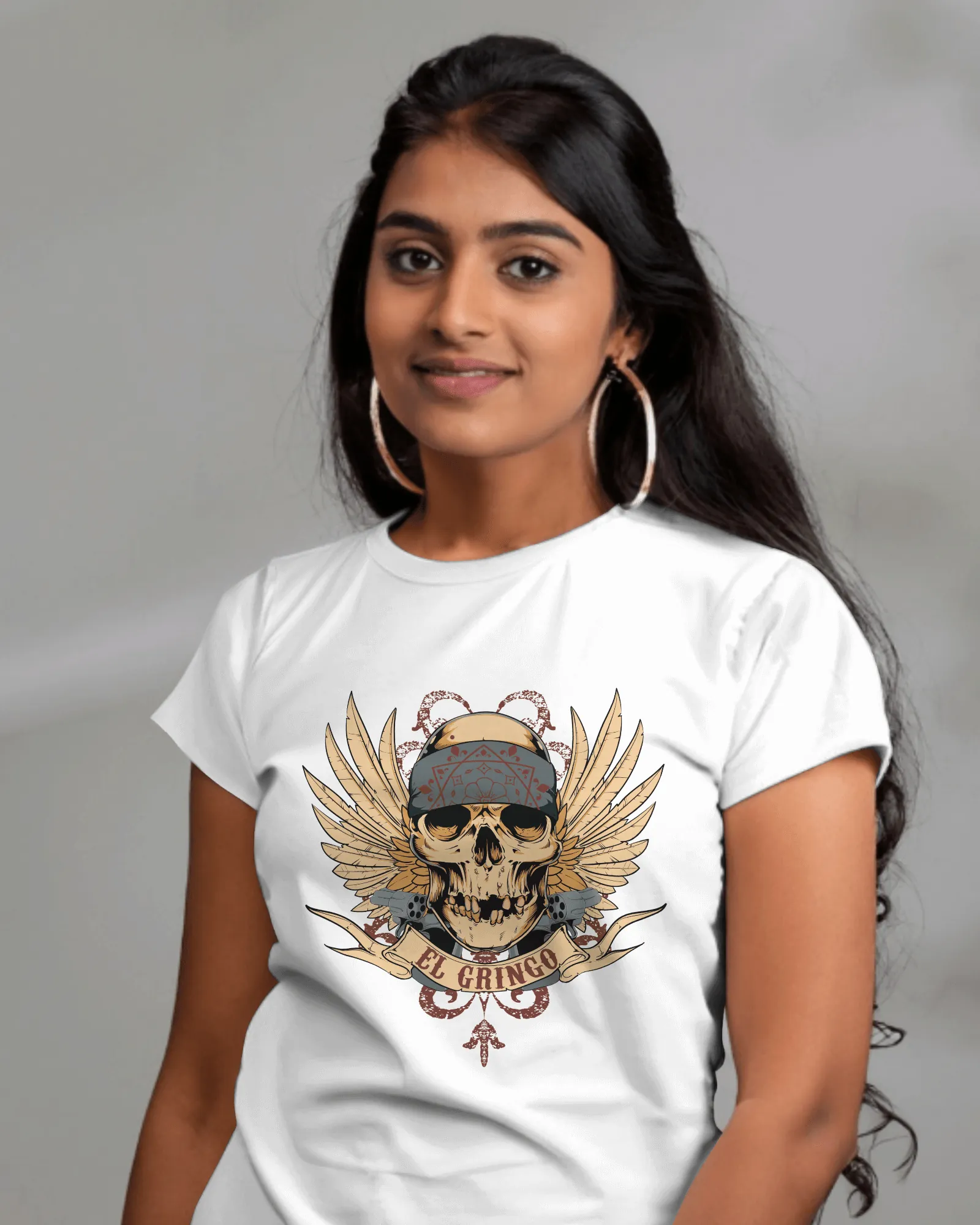 ['Premium El Gringo Skull Wings Regular T-shirt by YORD (T-Shirts) - photo 1 of 7', 'Premium El Gringo Skull Wings Regular T-shirt by YORD (T-Shirts) - photo 2 of 7', 'Premium El Gringo Skull Wings Regular T-shirt by YORD (T-Shirts) - photo 3 of 7', 'Premium El Gringo Skull Wings Regular T-shirt by YORD (T-Shirts) - photo 4 of 7', 'Premium El Gringo Skull Wings Regular T-shirt by YORD (T-Shirts) - photo 5 of 7', 'Premium El Gringo Skull Wings Regular T-shirt by YORD (T-Shirts) - photo 6 of 7', 'Premium El G