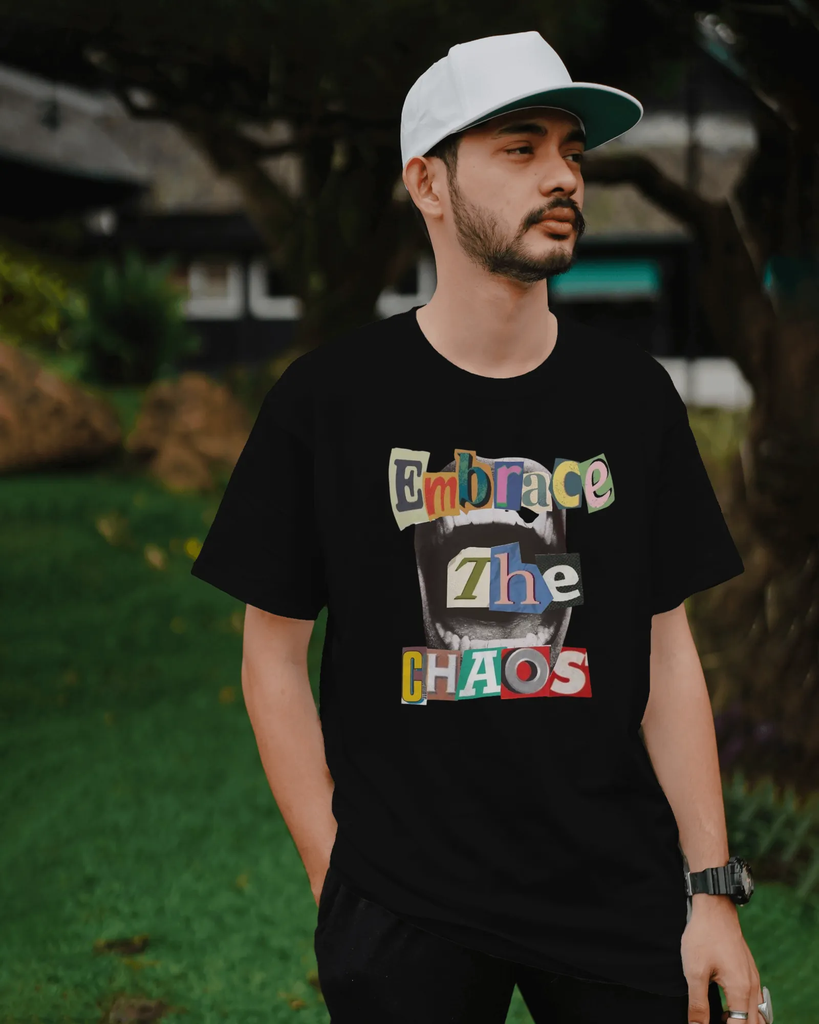 ['Premium Embrace The CHAOS Graphic Regular T-shirt | Limited Edition by YORD (T-Shirts) - photo 1 of 7', 'Premium Embrace The CHAOS Graphic Regular T-shirt | Limited Edition by YORD (T-Shirts) - photo 2 of 7', 'Premium Embrace The CHAOS Graphic Regular T-shirt | Limited Edition by YORD (T-Shirts) - photo 3 of 7', 'Premium Embrace The CHAOS Graphic Regular T-shirt | Limited Edition by YORD (T-Shirts) - photo 4 of 7', 'Premium Embrace The CHAOS Graphic Regular T-shirt | Limited Edition by YORD (T-Shirts) - p