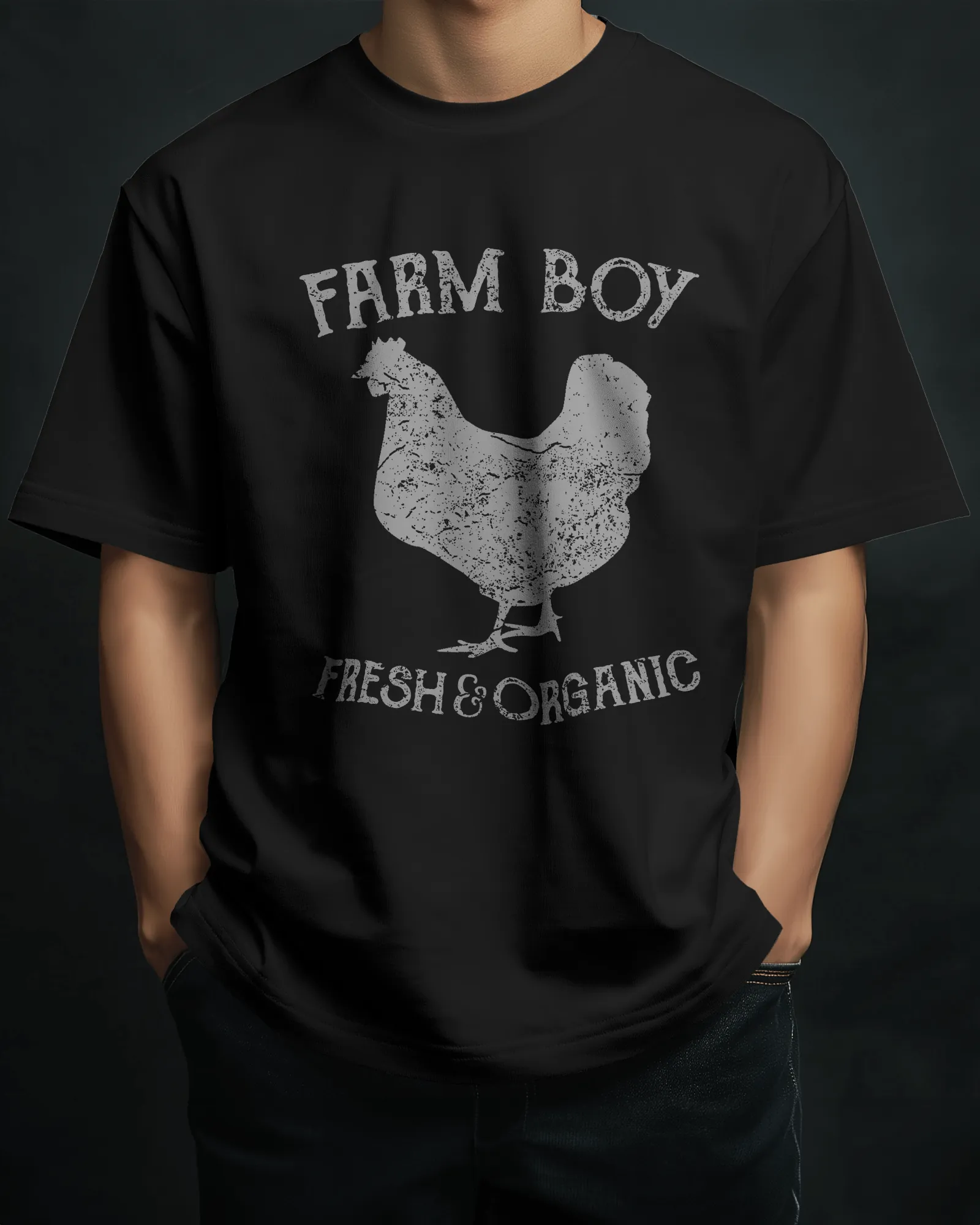 ['Premium Farm Boy Organic Chicken Oversized T-Shirt by YORD (T-Shirts) - photo 1 of 7', 'Premium Farm Boy Organic Chicken Oversized T-Shirt by YORD (T-Shirts) - photo 2 of 7', 'Premium Farm Boy Organic Chicken Oversized T-Shirt by YORD (T-Shirts) - photo 3 of 7', 'Premium Farm Boy Organic Chicken Oversized T-Shirt by YORD (T-Shirts) - photo 4 of 7', 'Premium Farm Boy Organic Chicken Oversized T-Shirt by YORD (T-Shirts) - photo 5 of 7', 'Premium Farm Boy Organic Chicken Oversized T-Shirt by YORD (T-Shirts) 