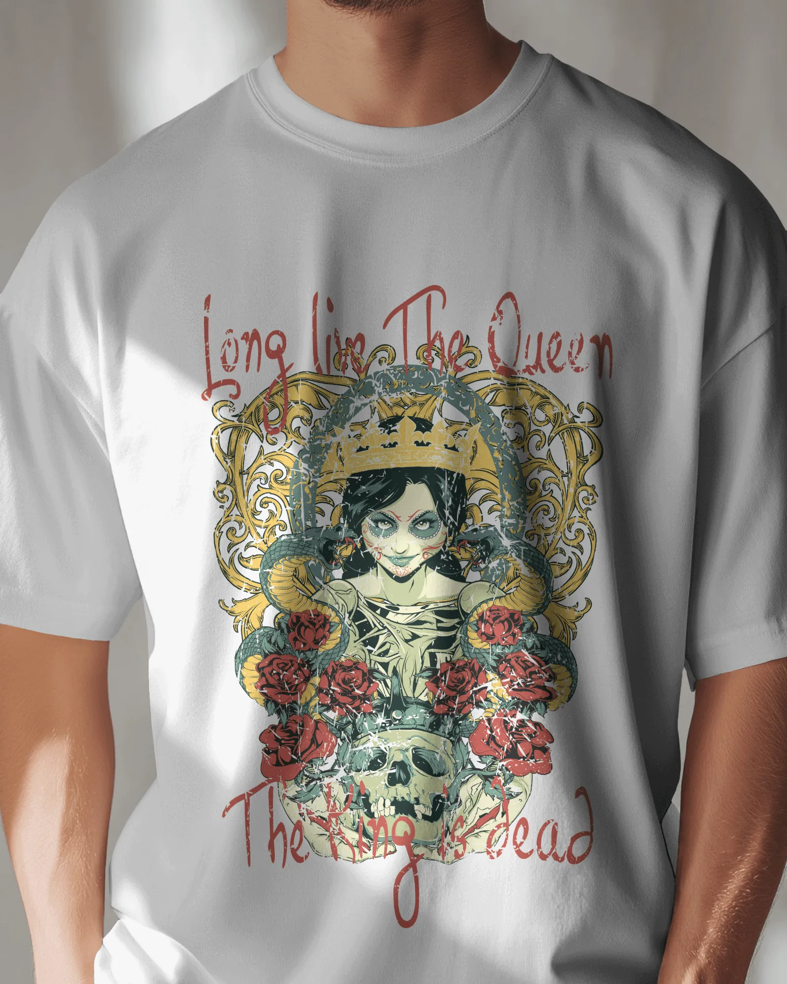 ['Premium Gothic Queen Crown Skull T-Shirt | Limited Edition by YORD (T-Shirts) - photo 1 of 7', 'Premium Gothic Queen Crown Skull T-Shirt | Limited Edition by YORD (T-Shirts) - photo 2 of 7', 'Premium Gothic Queen Crown Skull T-Shirt | Limited Edition by YORD (T-Shirts) - photo 3 of 7', 'Premium Gothic Queen Crown Skull T-Shirt | Limited Edition by YORD (T-Shirts) - photo 4 of 7', 'Premium Gothic Queen Crown Skull T-Shirt | Limited Edition by YORD (T-Shirts) - photo 5 of 7', 'Premium Gothic Queen Crown Sku