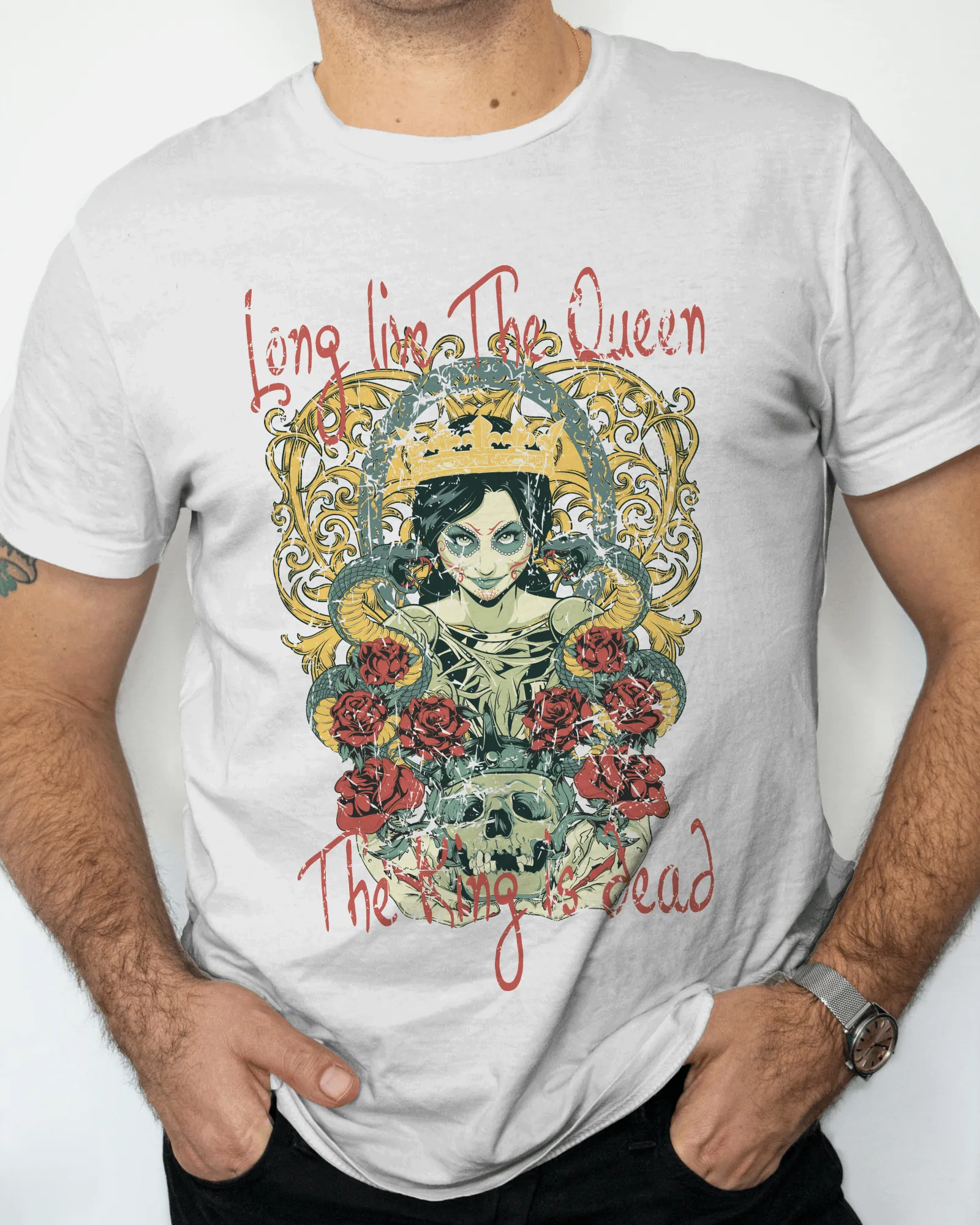 ['Premium Gothic Queen Crown Skull T-Shirt | Limited Edition by YORD (T-Shirts) - photo 1 of 7', 'Premium Gothic Queen Crown Skull T-Shirt | Limited Edition by YORD (T-Shirts) - photo 2 of 7', 'Premium Gothic Queen Crown Skull T-Shirt | Limited Edition by YORD (T-Shirts) - photo 3 of 7', 'Premium Gothic Queen Crown Skull T-Shirt | Limited Edition by YORD (T-Shirts) - photo 4 of 7', 'Premium Gothic Queen Crown Skull T-Shirt | Limited Edition by YORD (T-Shirts) - photo 5 of 7', 'Premium Gothic Queen Crown Sku