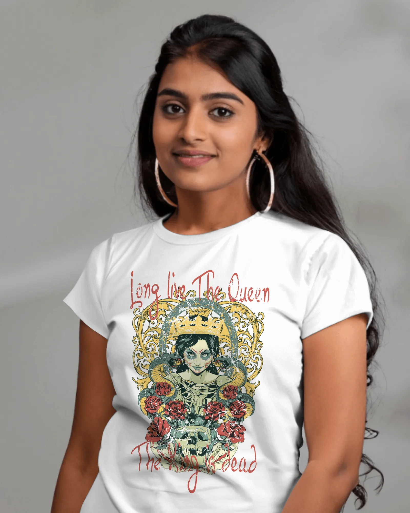 ['Premium Gothic Queen Crown Skull T-Shirt | Limited Edition by YORD (T-Shirts) - photo 1 of 7', 'Premium Gothic Queen Crown Skull T-Shirt | Limited Edition by YORD (T-Shirts) - photo 2 of 7', 'Premium Gothic Queen Crown Skull T-Shirt | Limited Edition by YORD (T-Shirts) - photo 3 of 7', 'Premium Gothic Queen Crown Skull T-Shirt | Limited Edition by YORD (T-Shirts) - photo 4 of 7', 'Premium Gothic Queen Crown Skull T-Shirt | Limited Edition by YORD (T-Shirts) - photo 5 of 7', 'Premium Gothic Queen Crown Sku