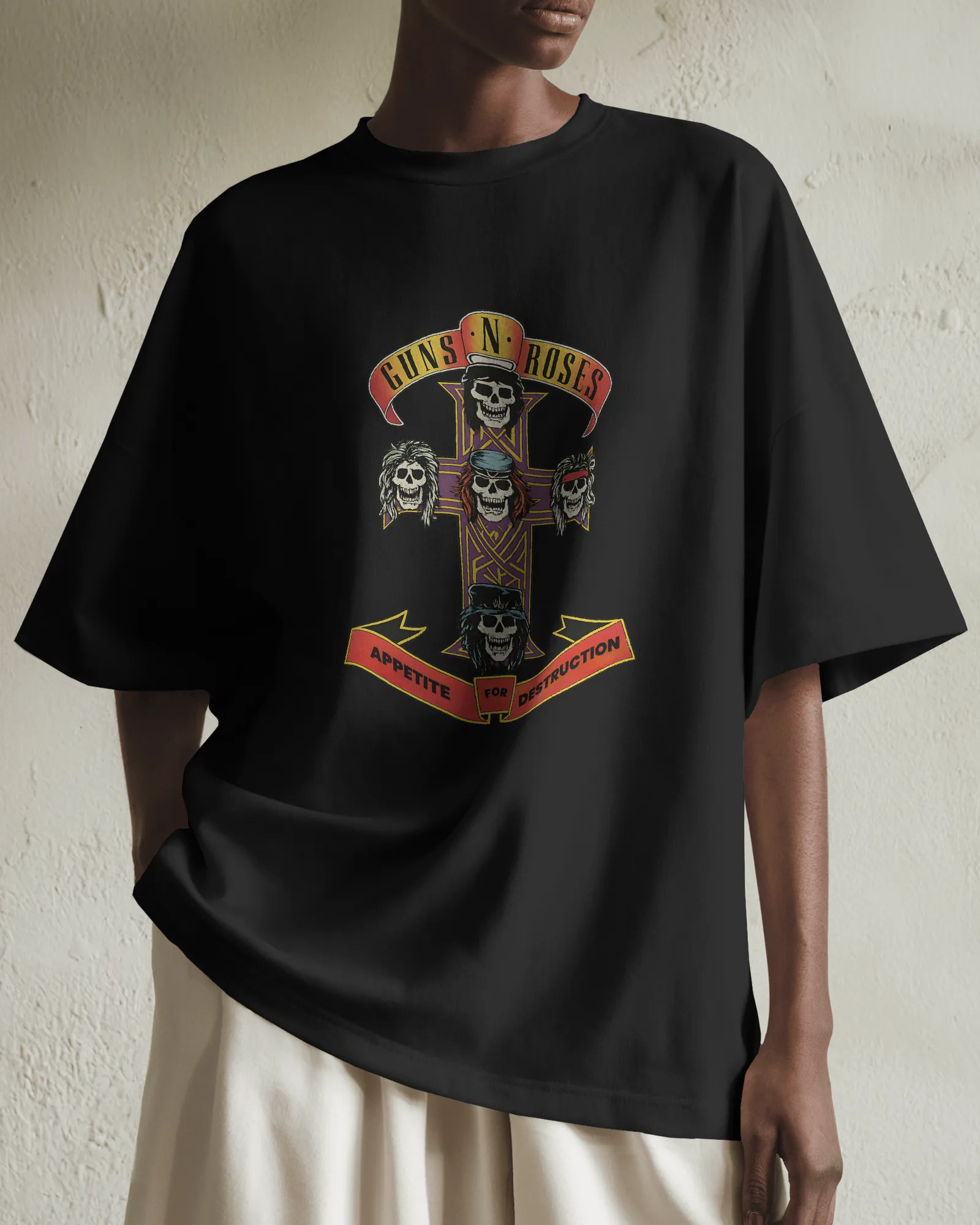 ["Premium Guns N' Roses Appetite For Destruction Oversized T-shirt by YORD (T-Shirts) - photo 1 of 8", "Premium Guns N' Roses Appetite For Destruction Oversized T-shirt by YORD (T-Shirts) - photo 2 of 8", "Premium Guns N' Roses Appetite For Destruction Oversized T-shirt by YORD (T-Shirts) - photo 3 of 8", "Premium Guns N' Roses Appetite For Destruction Oversized T-shirt by YORD (T-Shirts) - photo 4 of 8", "Premium Guns N' Roses Appetite For Destruction Oversized T-shirt by YORD (T-Shirts) - photo 5 of 8", "