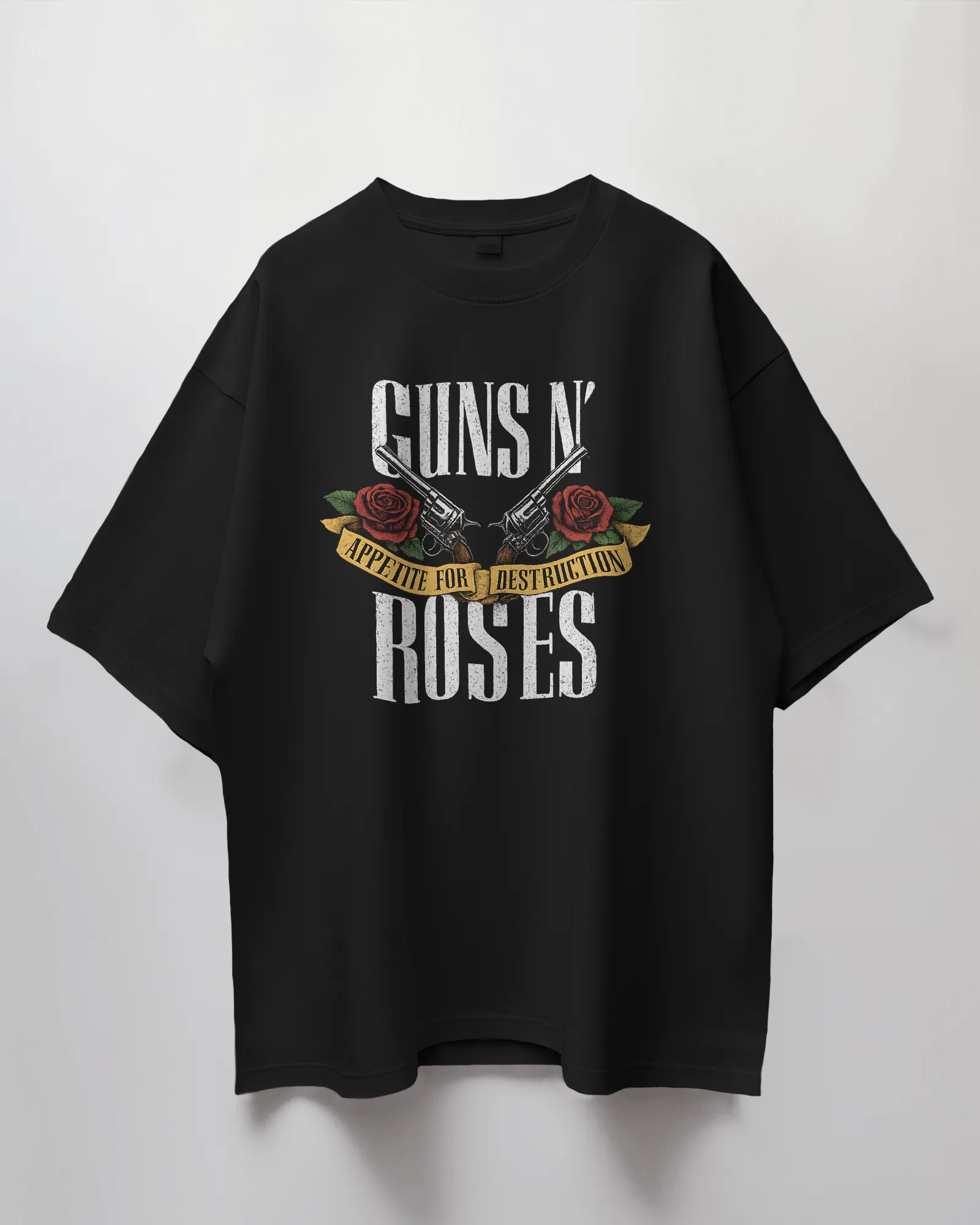 ["Premium Guns N' Roses Appetite For Destruction Oversized Tee by YORD (T-Shirts) - photo 1 of 8", "Premium Guns N' Roses Appetite For Destruction Oversized Tee by YORD (T-Shirts) - photo 2 of 8", "Premium Guns N' Roses Appetite For Destruction Oversized Tee by YORD (T-Shirts) - photo 3 of 8", "Premium Guns N' Roses Appetite For Destruction Oversized Tee by YORD (T-Shirts) - photo 4 of 8", "Premium Guns N' Roses Appetite For Destruction Oversized Tee by YORD (T-Shirts) - photo 5 of 8", "Premium Guns N' Rose