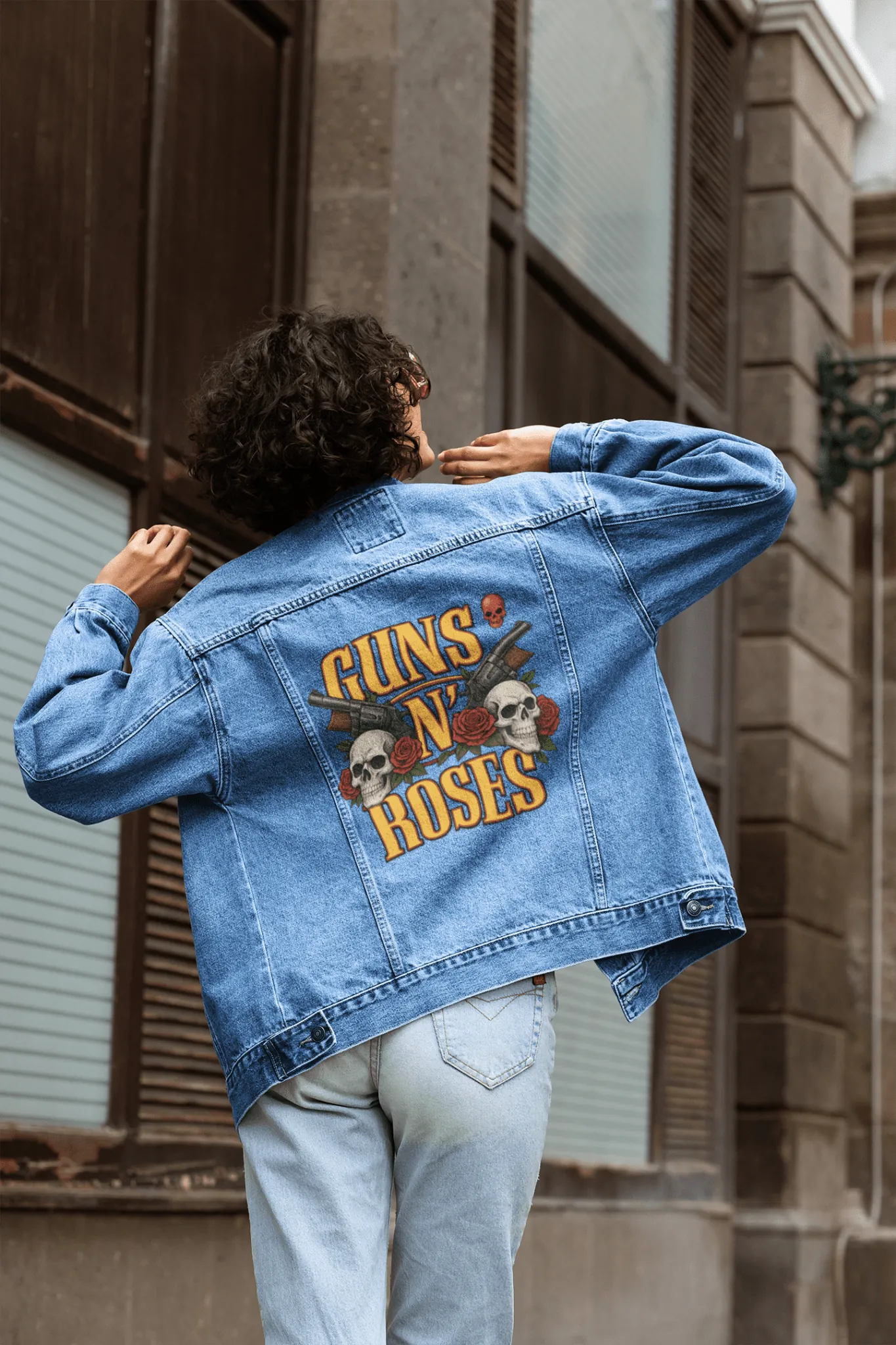 ["Premium Guns N' Roses Exclusive Denim Jacket - Limited Edition by YORD (Denim) - photo 1 of 5", "Premium Guns N' Roses Exclusive Denim Jacket - Limited Edition by YORD (Denim) - photo 2 of 5", "Premium Guns N' Roses Exclusive Denim Jacket - Limited Edition by YORD (Denim) - photo 3 of 5", "Premium Guns N' Roses Exclusive Denim Jacket - Limited Edition by YORD (Denim) - photo 4 of 5", "Premium Guns N' Roses Exclusive Denim Jacket - Limited Edition by YORD (Denim) - photo 5 of 5"]