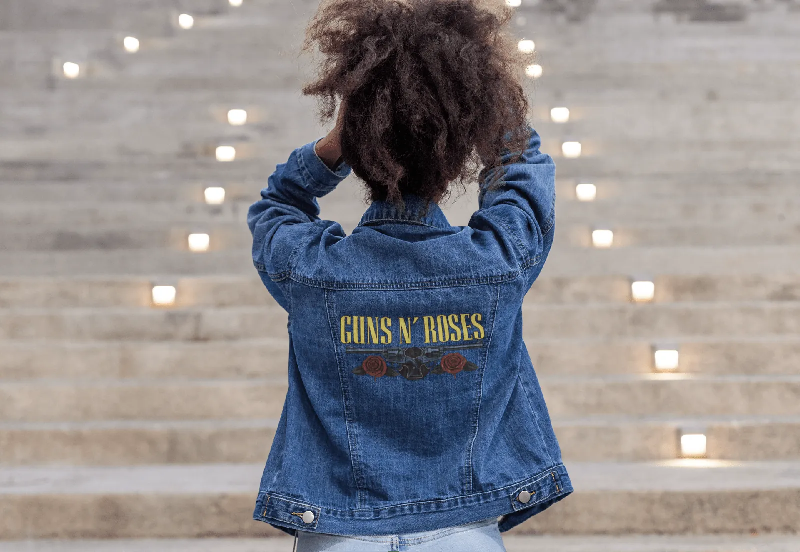 ["Premium Guns N' Roses Exclusive Denim Jacket - Limited Edition by YORD (Denim) - photo 1 of 5", "Premium Guns N' Roses Exclusive Denim Jacket - Limited Edition by YORD (Denim) - photo 2 of 5", "Premium Guns N' Roses Exclusive Denim Jacket - Limited Edition by YORD (Denim) - photo 3 of 5", "Premium Guns N' Roses Exclusive Denim Jacket - Limited Edition by YORD (Denim) - photo 4 of 5", "Premium Guns N' Roses Exclusive Denim Jacket - Limited Edition by YORD (Denim) - photo 5 of 5"]
