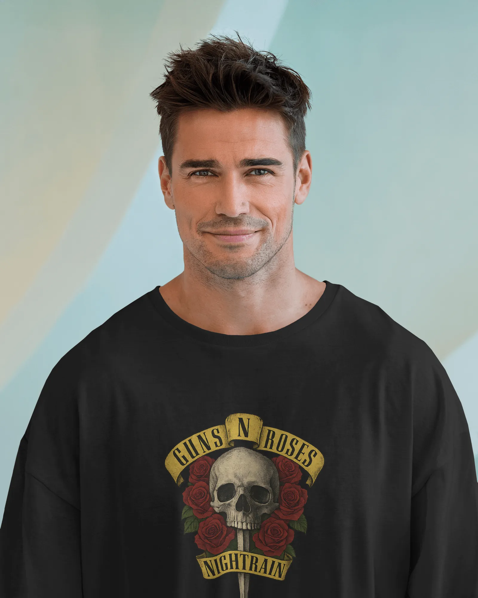 ["Premium Guns N' Roses Nightrain Oversized T-shirt by YORD (T-Shirts) - photo 1 of 8", "Premium Guns N' Roses Nightrain Oversized T-shirt by YORD (T-Shirts) - photo 2 of 8", "Premium Guns N' Roses Nightrain Oversized T-shirt by YORD (T-Shirts) - photo 3 of 8", "Premium Guns N' Roses Nightrain Oversized T-shirt by YORD (T-Shirts) - photo 4 of 8", "Premium Guns N' Roses Nightrain Oversized T-shirt by YORD (T-Shirts) - photo 5 of 8", "Premium Guns N' Roses Nightrain Oversized T-shirt by YORD (T-Shirts) - phot