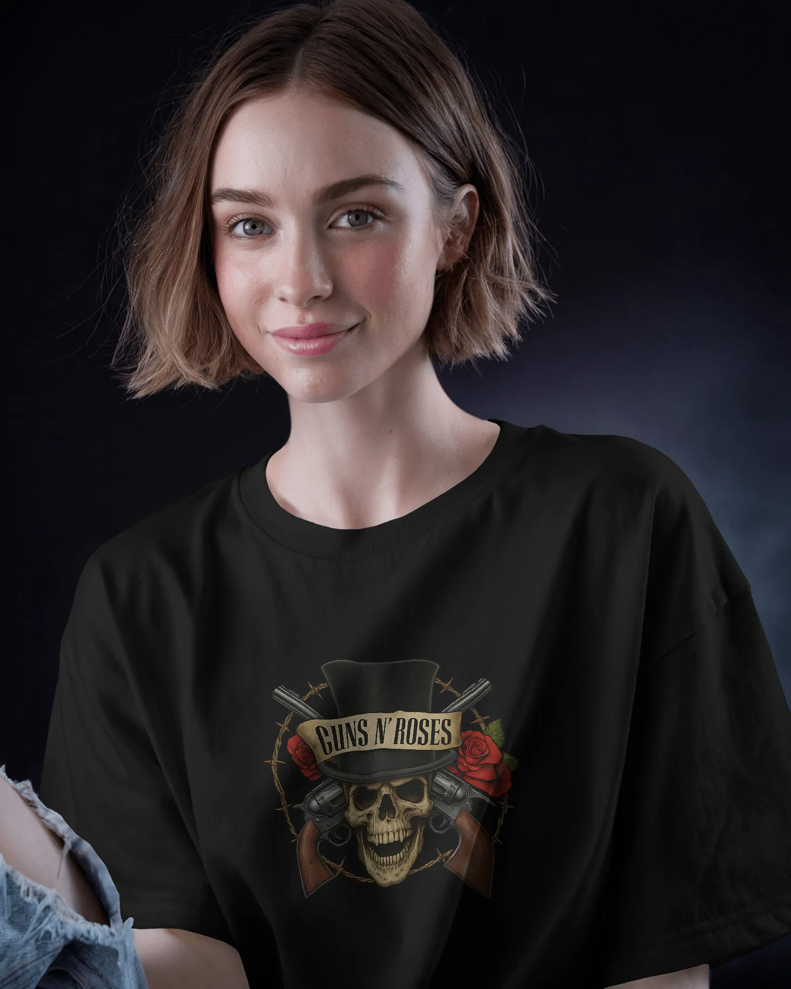 ["Premium Guns N' Roses Skull Oversized T-shirt | Limited Edition by YORD (T-Shirts) - photo 1 of 8", "Premium Guns N' Roses Skull Oversized T-shirt | Limited Edition by YORD (T-Shirts) - photo 2 of 8", "Premium Guns N' Roses Skull Oversized T-shirt | Limited Edition by YORD (T-Shirts) - photo 3 of 8", "Premium Guns N' Roses Skull Oversized T-shirt | Limited Edition by YORD (T-Shirts) - photo 4 of 8", "Premium Guns N' Roses Skull Oversized T-shirt | Limited Edition by YORD (T-Shirts) - photo 5 of 8", "Premi