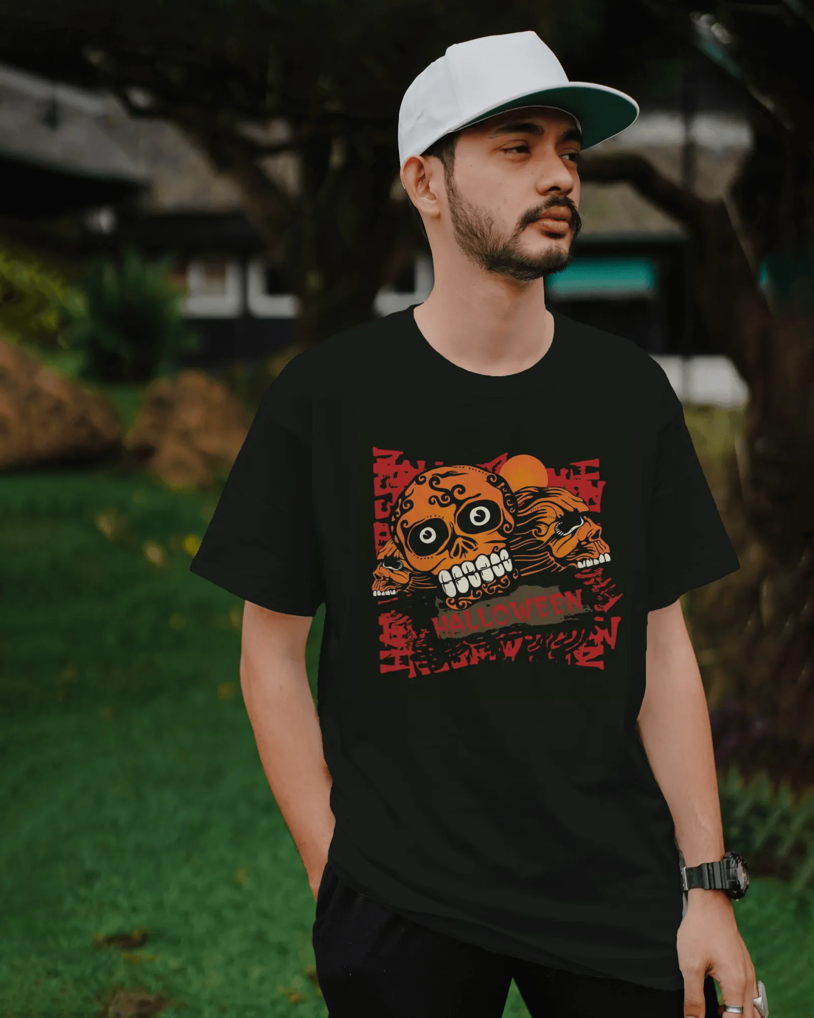 ['Premium Halloween Skull Limited Edition Regular T-shirt by YORD (T-Shirts) - photo 1 of 6', 'Premium Halloween Skull Limited Edition Regular T-shirt by YORD (T-Shirts) - photo 2 of 6', 'Premium Halloween Skull Limited Edition Regular T-shirt by YORD (T-Shirts) - photo 3 of 6', 'Premium Halloween Skull Limited Edition Regular T-shirt by YORD (T-Shirts) - photo 4 of 6', 'Premium Halloween Skull Limited Edition Regular T-shirt by YORD (T-Shirts) - photo 5 of 6', 'Premium Halloween Skull Limited Edition Regul