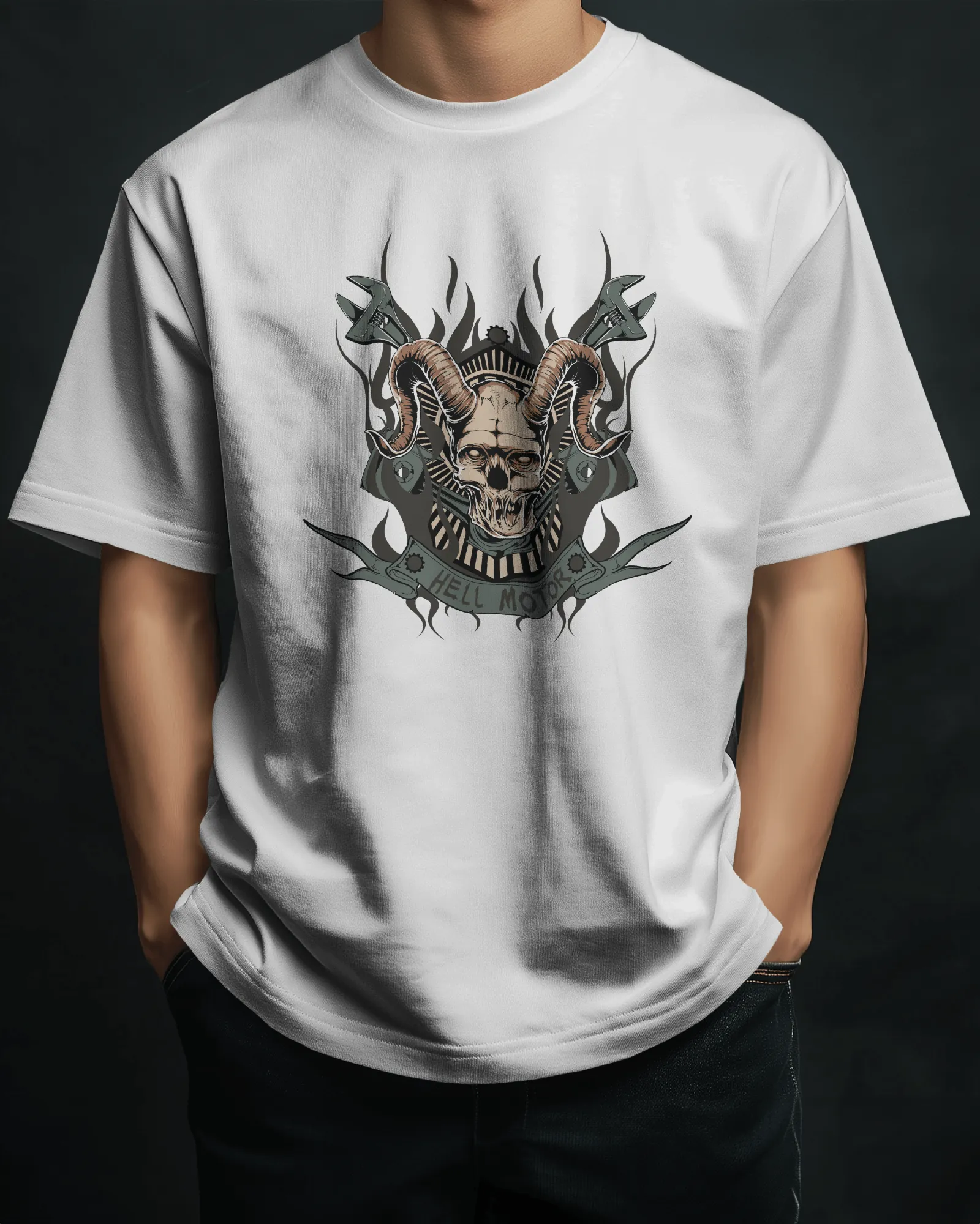 ['Premium Hell Motors Skull Oversized T-shirt | Limited Edition by YORD (T-Shirts) - photo 1 of 10', 'Premium Hell Motors Skull Oversized T-shirt | Limited Edition by YORD (T-Shirts) - photo 2 of 10', 'Premium Hell Motors Skull Oversized T-shirt | Limited Edition by YORD (T-Shirts) - photo 3 of 10', 'Premium Hell Motors Skull Oversized T-shirt | Limited Edition by YORD (T-Shirts) - photo 4 of 10', 'Premium Hell Motors Skull Oversized T-shirt | Limited Edition by YORD (T-Shirts) - photo 5 of 10', 'Premium He