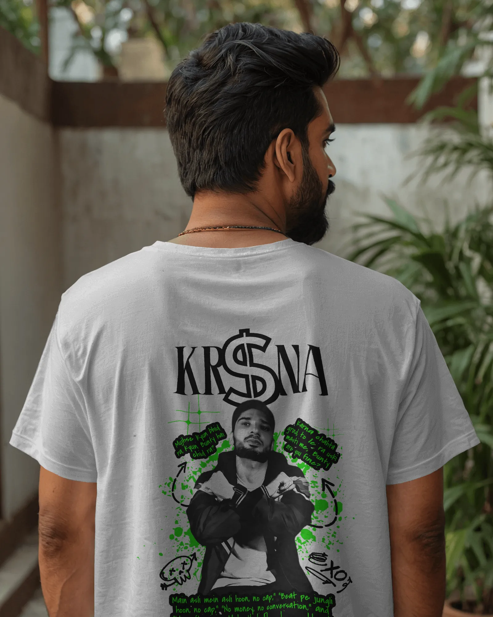['Premium Hand Printed KR$NA Oversized White T-shirt | Limited Edition by YORD (T-Shirts) - photo 1 of 9', 'Premium Hand Printed KR$NA Oversized White T-shirt | Limited Edition by YORD (T-Shirts) - photo 2 of 9', 'Premium Hand Printed KR$NA Oversized White T-shirt | Limited Edition by YORD (T-Shirts) - photo 3 of 9', 'Premium Hand Printed KR$NA Oversized White T-shirt | Limited Edition by YORD (T-Shirts) - photo 4 of 9', 'Premium Hand Printed KR$NA Oversized White T-shirt | Limited Edition by YORD (T-Shirts