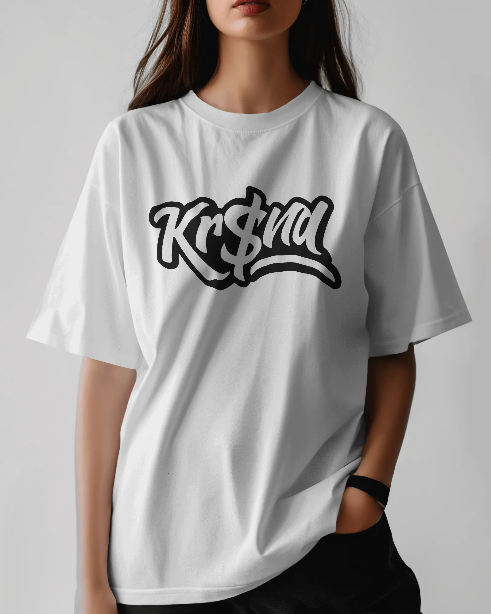 ['Premium Hand Printed KR$NA Oversized White T-shirt | Limited Edition by YORD (T-Shirts) - photo 1 of 9', 'Premium Hand Printed KR$NA Oversized White T-shirt | Limited Edition by YORD (T-Shirts) - photo 2 of 9', 'Premium Hand Printed KR$NA Oversized White T-shirt | Limited Edition by YORD (T-Shirts) - photo 3 of 9', 'Premium Hand Printed KR$NA Oversized White T-shirt | Limited Edition by YORD (T-Shirts) - photo 4 of 9', 'Premium Hand Printed KR$NA Oversized White T-shirt | Limited Edition by YORD (T-Shirts