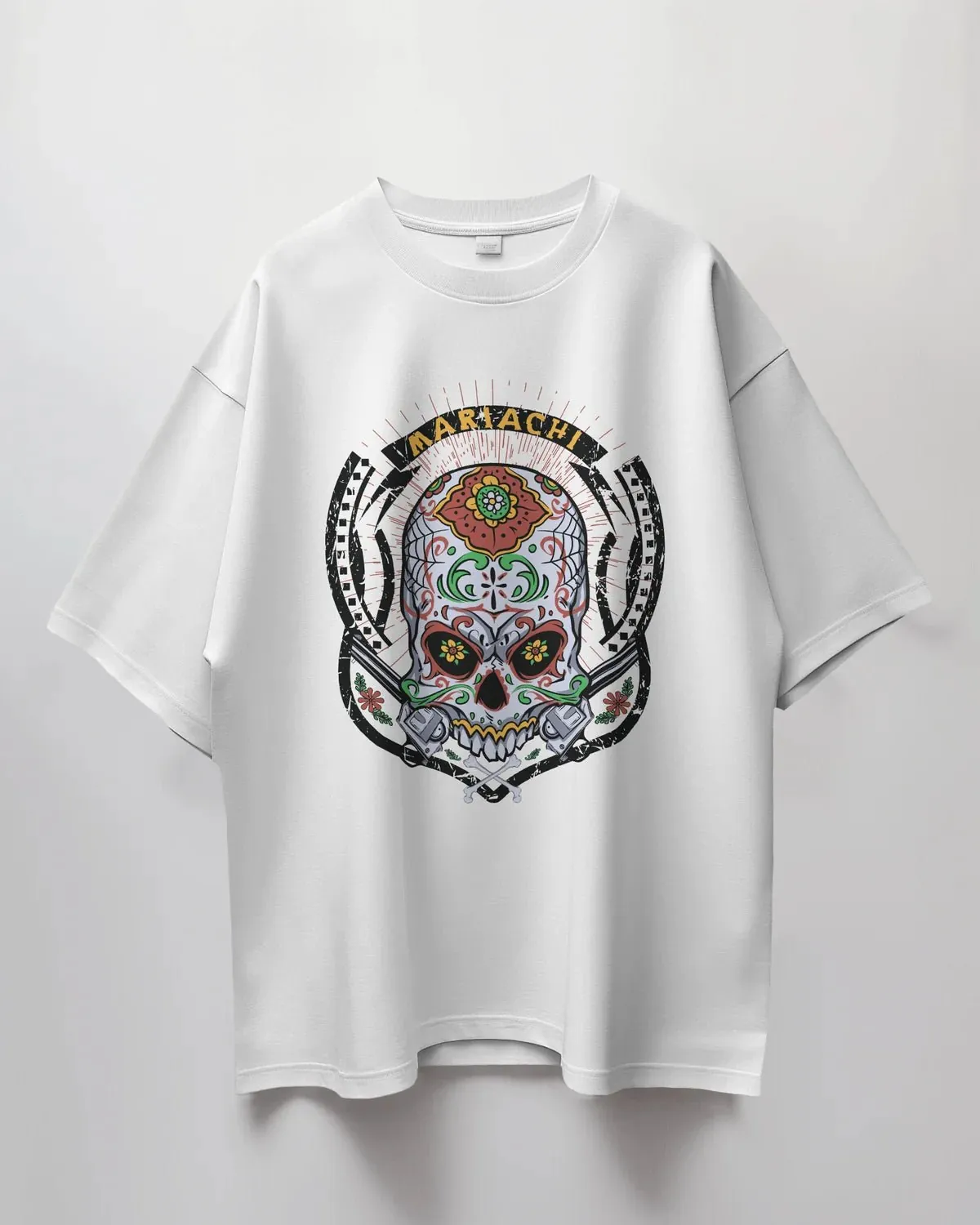 ['Premium Mariachi Sugar Skull Oversized T-shirt by YORD (T-Shirts) - photo 1 of 10', 'Premium Mariachi Sugar Skull Oversized T-shirt by YORD (T-Shirts) - photo 2 of 10', 'Premium Mariachi Sugar Skull Oversized T-shirt by YORD (T-Shirts) - photo 3 of 10', 'Premium Mariachi Sugar Skull Oversized T-shirt by YORD (T-Shirts) - photo 4 of 10', 'Premium Mariachi Sugar Skull Oversized T-shirt by YORD (T-Shirts) - photo 5 of 10', 'Premium Mariachi Sugar Skull Oversized T-shirt by YORD (T-Shirts) - photo 6 of 10', '