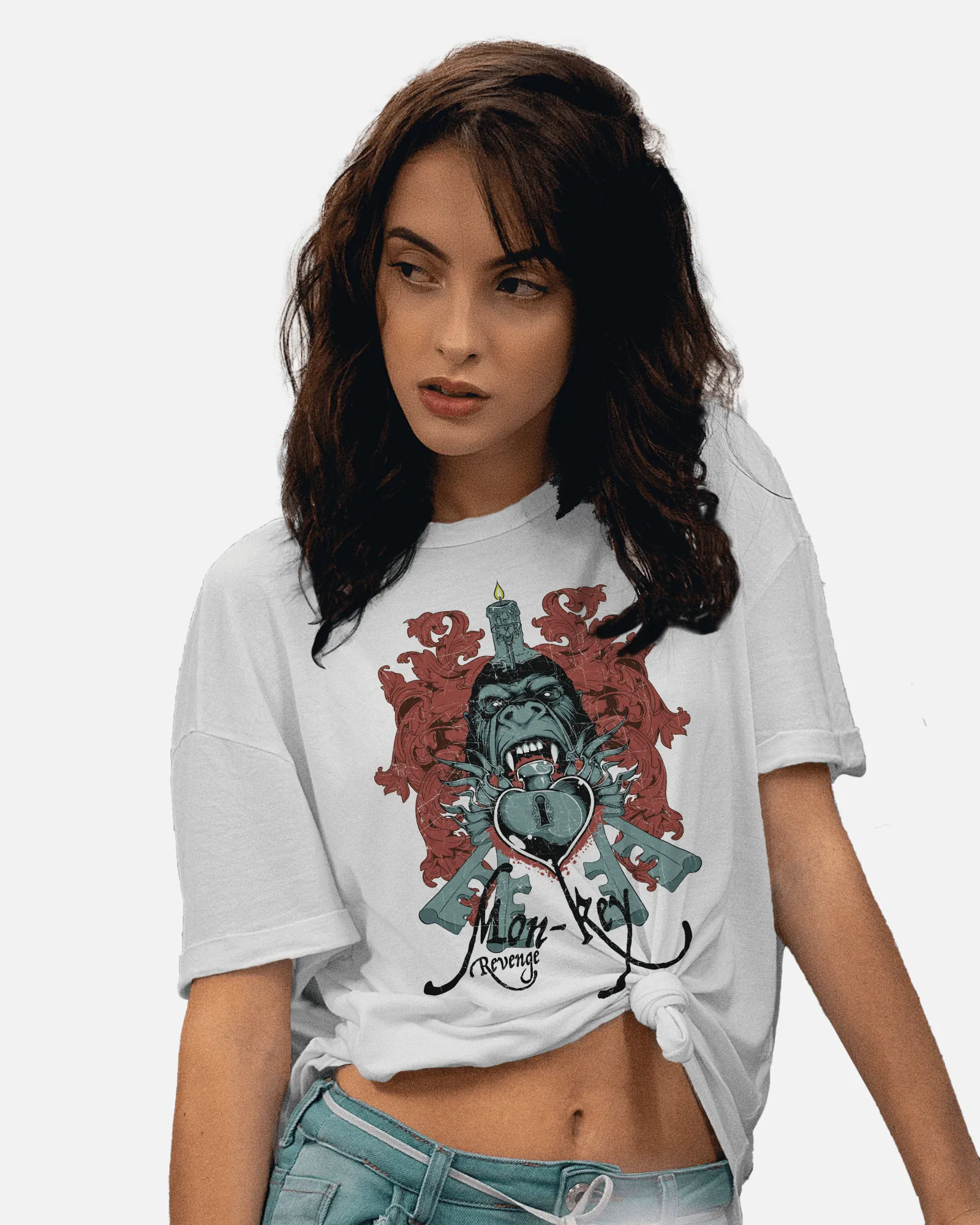 ['Premium Monkey Key Revenge Graphic White T-shirt by YORD (T-Shirts) - photo 1 of 7', 'Premium Monkey Key Revenge Graphic White T-shirt by YORD (T-Shirts) - photo 2 of 7', 'Premium Monkey Key Revenge Graphic White T-shirt by YORD (T-Shirts) - photo 3 of 7', 'Premium Monkey Key Revenge Graphic White T-shirt by YORD (T-Shirts) - photo 4 of 7', 'Premium Monkey Key Revenge Graphic White T-shirt by YORD (T-Shirts) - photo 5 of 7', 'Premium Monkey Key Revenge Graphic White T-shirt by YORD (T-Shirts) - photo 6 of