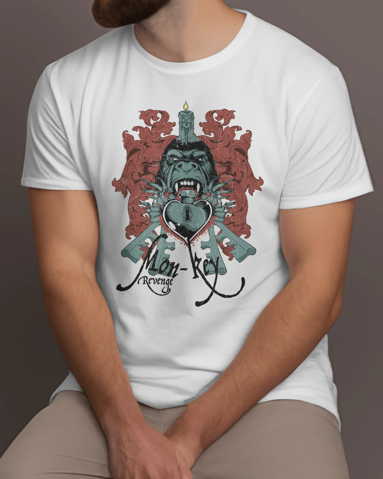 ['Premium Monkey Key Revenge Graphic White T-shirt by YORD (T-Shirts) - photo 1 of 7', 'Premium Monkey Key Revenge Graphic White T-shirt by YORD (T-Shirts) - photo 2 of 7', 'Premium Monkey Key Revenge Graphic White T-shirt by YORD (T-Shirts) - photo 3 of 7', 'Premium Monkey Key Revenge Graphic White T-shirt by YORD (T-Shirts) - photo 4 of 7', 'Premium Monkey Key Revenge Graphic White T-shirt by YORD (T-Shirts) - photo 5 of 7', 'Premium Monkey Key Revenge Graphic White T-shirt by YORD (T-Shirts) - photo 6 of
