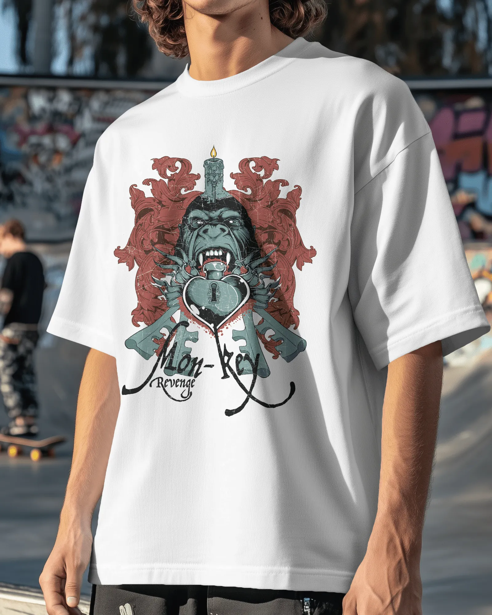 ['Premium Monkey Key Revenge Oversized Graphic T-shirt by YORD (T-Shirts) - photo 1 of 12', 'Premium Monkey Key Revenge Oversized Graphic T-shirt by YORD (T-Shirts) - photo 2 of 12', 'Premium Monkey Key Revenge Oversized Graphic T-shirt by YORD (T-Shirts) - photo 3 of 12', 'Premium Monkey Key Revenge Oversized Graphic T-shirt by YORD (T-Shirts) - photo 4 of 12', 'Premium Monkey Key Revenge Oversized Graphic T-shirt by YORD (T-Shirts) - photo 5 of 12', 'Premium Monkey Key Revenge Oversized Graphic T-shirt by