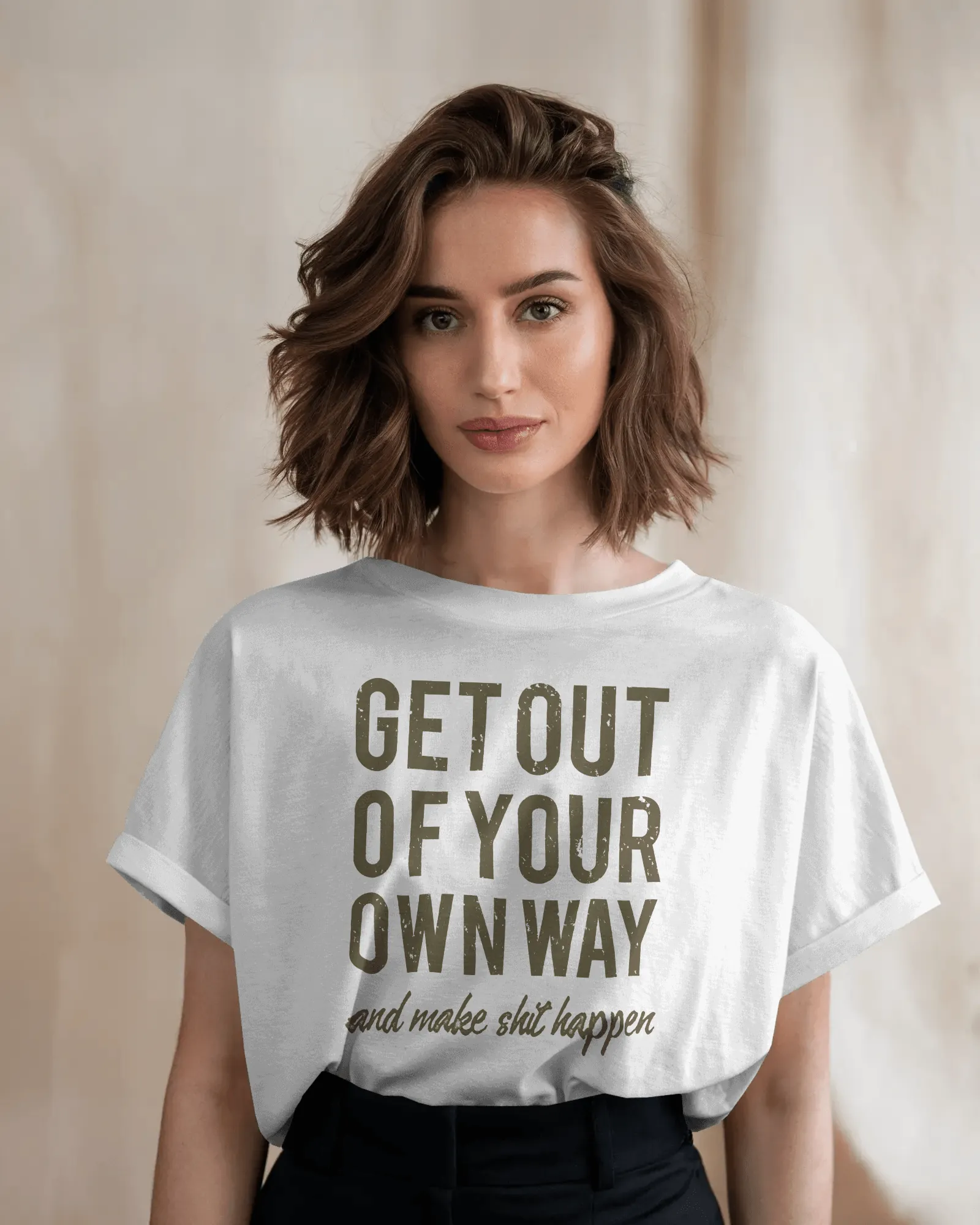 ["Premium Motivational 'Get Out Of Your Way' Oversized T-shirt by YORD (T-Shirts) - photo 1 of 9", "Premium Motivational 'Get Out Of Your Way' Oversized T-shirt by YORD (T-Shirts) - photo 2 of 9", "Premium Motivational 'Get Out Of Your Way' Oversized T-shirt by YORD (T-Shirts) - photo 3 of 9", "Premium Motivational 'Get Out Of Your Way' Oversized T-shirt by YORD (T-Shirts) - photo 4 of 9", "Premium Motivational 'Get Out Of Your Way' Oversized T-shirt by YORD (T-Shirts) - photo 5 of 9", "Premium Motivational