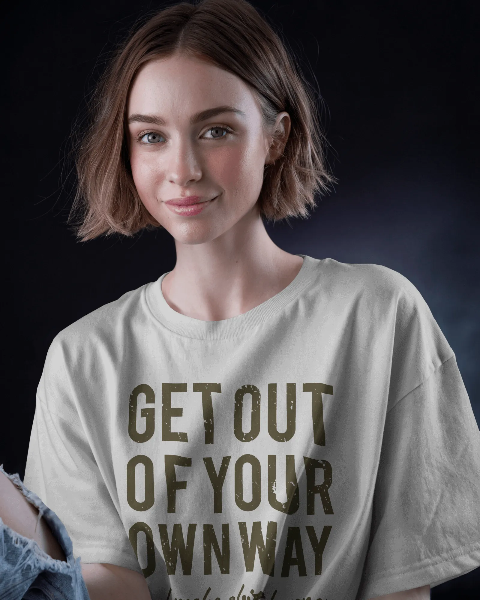 ["Premium Motivational 'Get Out Of Your Way' Oversized T-shirt by YORD (T-Shirts) - photo 1 of 9", "Premium Motivational 'Get Out Of Your Way' Oversized T-shirt by YORD (T-Shirts) - photo 2 of 9", "Premium Motivational 'Get Out Of Your Way' Oversized T-shirt by YORD (T-Shirts) - photo 3 of 9", "Premium Motivational 'Get Out Of Your Way' Oversized T-shirt by YORD (T-Shirts) - photo 4 of 9", "Premium Motivational 'Get Out Of Your Way' Oversized T-shirt by YORD (T-Shirts) - photo 5 of 9", "Premium Motivational