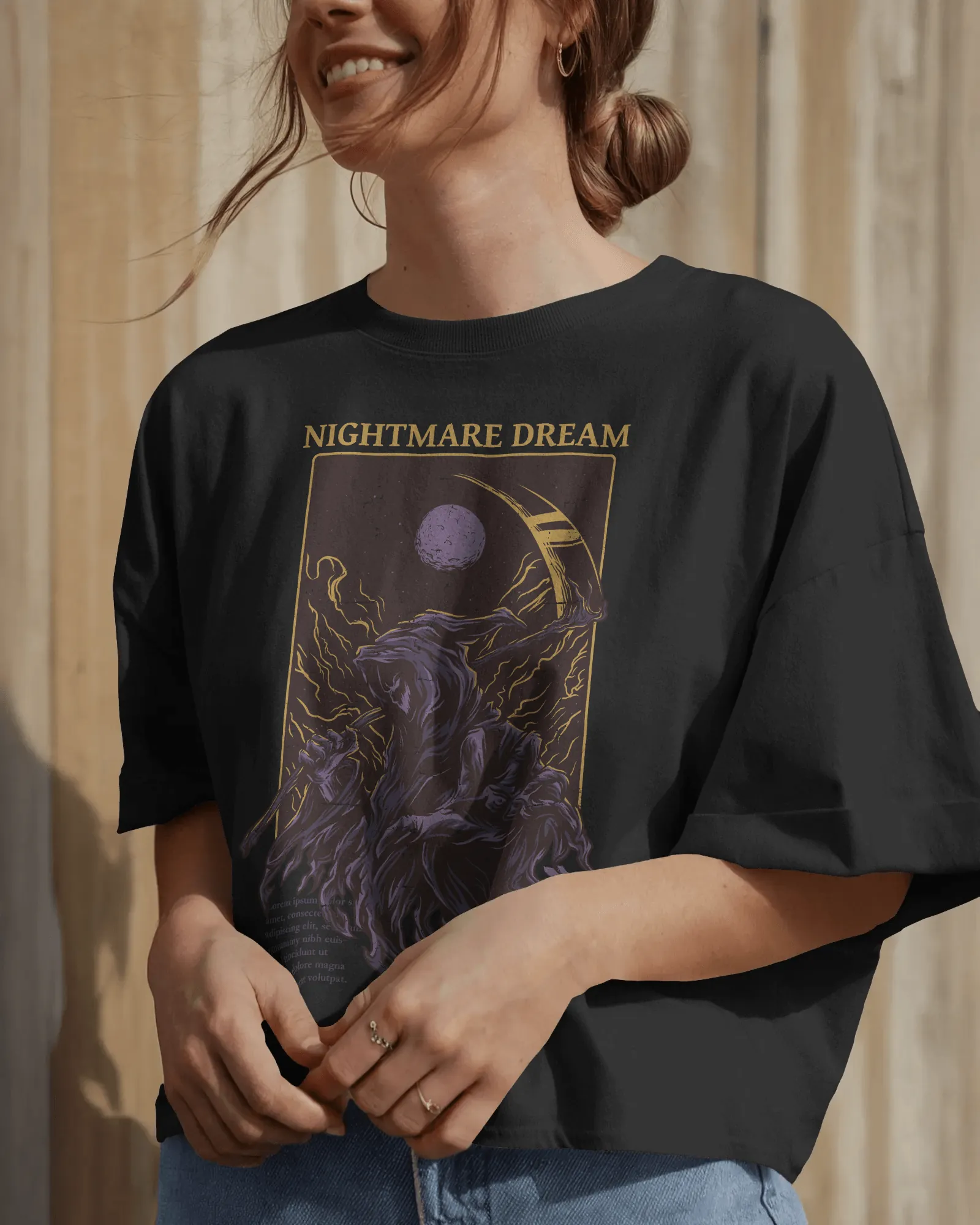 ['Premium Nightmare Dream Oversized Gothic T-shirt | Limited Edition by YORD (T-Shirts) - photo 1 of 11', 'Premium Nightmare Dream Oversized Gothic T-shirt | Limited Edition by YORD (T-Shirts) - photo 2 of 11', 'Premium Nightmare Dream Oversized Gothic T-shirt | Limited Edition by YORD (T-Shirts) - photo 3 of 11', 'Premium Nightmare Dream Oversized Gothic T-shirt | Limited Edition by YORD (T-Shirts) - photo 4 of 11', 'Premium Nightmare Dream Oversized Gothic T-shirt | Limited Edition by YORD (T-Shirts) - ph