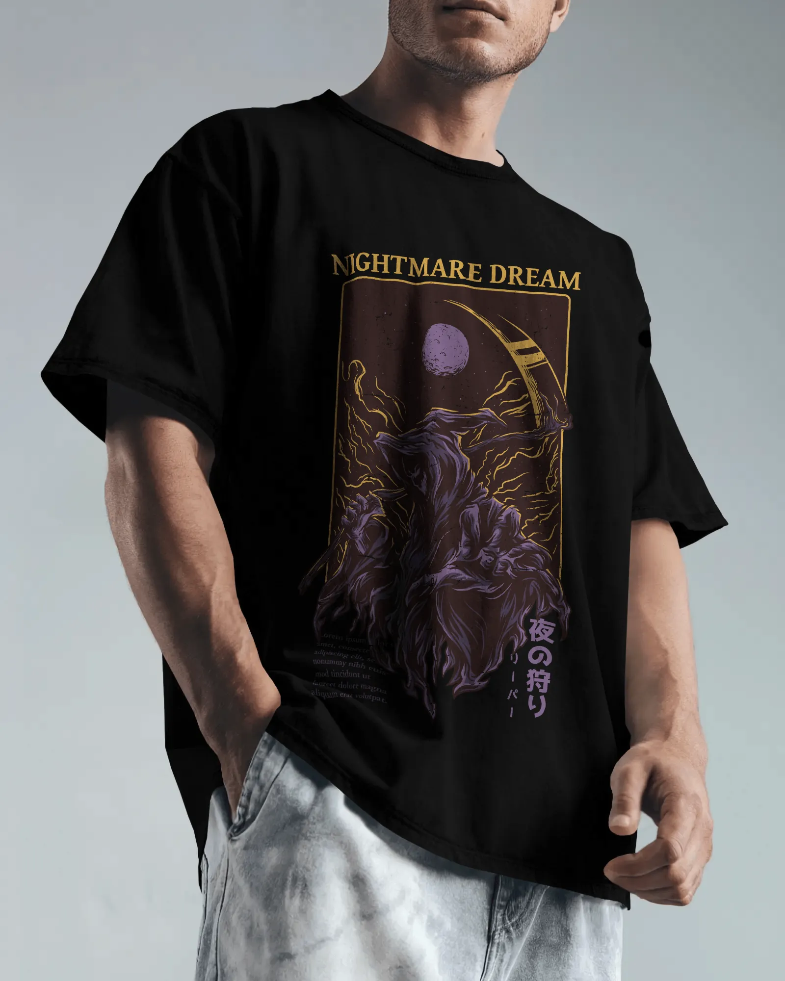 ['Premium Nightmare Dream Oversized Gothic T-shirt | Limited Edition by YORD (T-Shirts) - photo 1 of 11', 'Premium Nightmare Dream Oversized Gothic T-shirt | Limited Edition by YORD (T-Shirts) - photo 2 of 11', 'Premium Nightmare Dream Oversized Gothic T-shirt | Limited Edition by YORD (T-Shirts) - photo 3 of 11', 'Premium Nightmare Dream Oversized Gothic T-shirt | Limited Edition by YORD (T-Shirts) - photo 4 of 11', 'Premium Nightmare Dream Oversized Gothic T-shirt | Limited Edition by YORD (T-Shirts) - ph