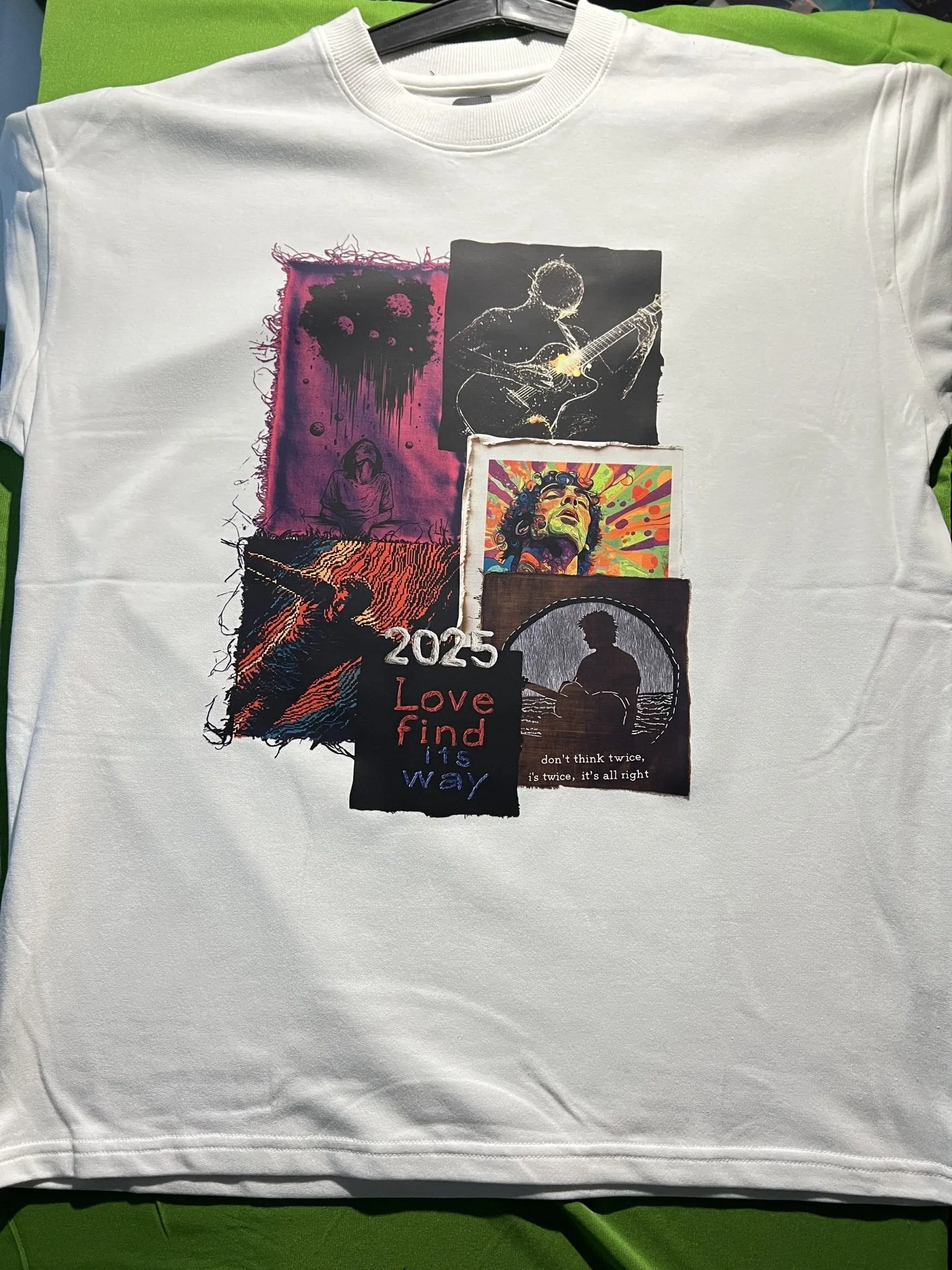 ['Premium Oversize Coldplay Concert T-Shirt – French Terry Cotton, 240 GSM by YORD (T-Shirts)']