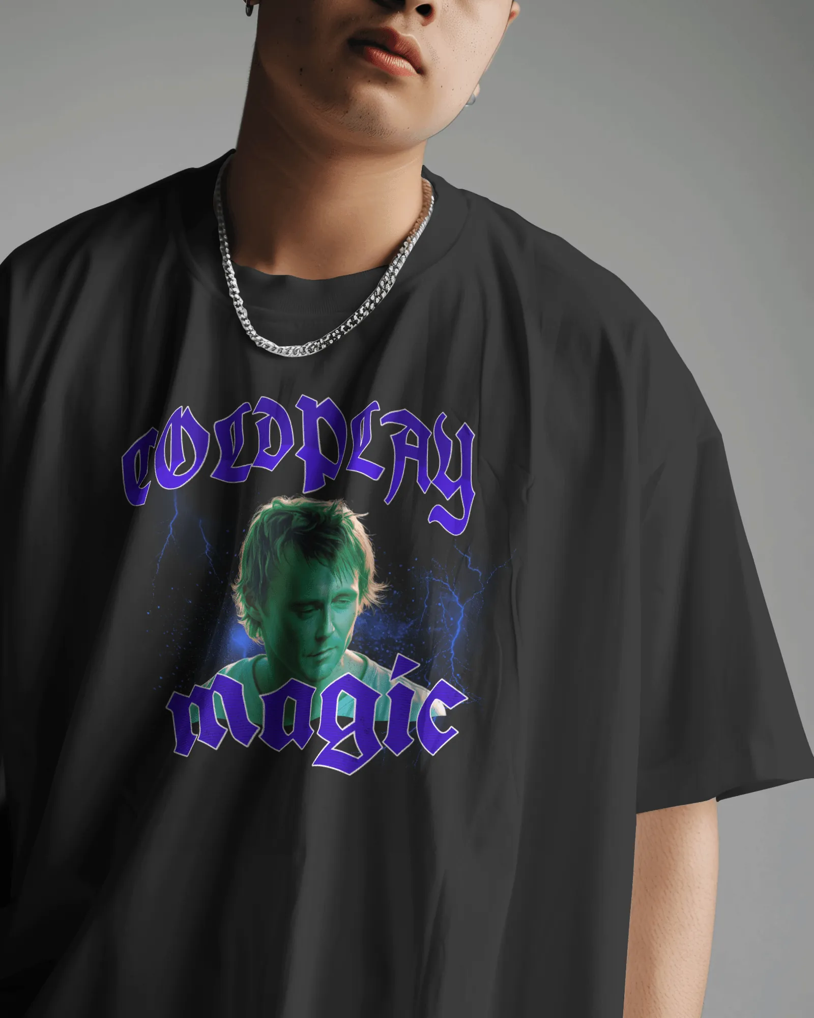 ['Premium Oversize Coldplay Magic T-Shirt - French Terry Cotton 240 GSM by YORD (T-Shirts) - photo 1 of 8', 'Premium Oversize Coldplay Magic T-Shirt - French Terry Cotton 240 GSM by YORD (T-Shirts) - photo 2 of 8', 'Premium Oversize Coldplay Magic T-Shirt - French Terry Cotton 240 GSM by YORD (T-Shirts) - photo 3 of 8', 'Premium Oversize Coldplay Magic T-Shirt - French Terry Cotton 240 GSM by YORD (T-Shirts) - photo 4 of 8', 'Premium Oversize Coldplay Magic T-Shirt - French Terry Cotton 240 GSM by YORD (T-S