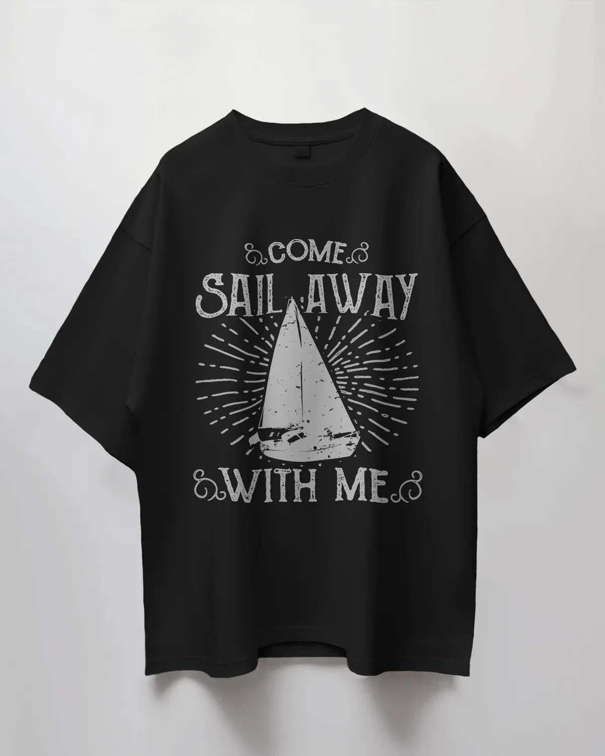 ["Premium Oversized 'Come Sail Away With Me' Nautical T-shirt by YORD (T-Shirts) - photo 1 of 12", "Premium Oversized 'Come Sail Away With Me' Nautical T-shirt by YORD (T-Shirts) - photo 2 of 12", "Premium Oversized 'Come Sail Away With Me' Nautical T-shirt by YORD (T-Shirts) - photo 3 of 12", "Premium Oversized 'Come Sail Away With Me' Nautical T-shirt by YORD (T-Shirts) - photo 4 of 12", "Premium Oversized 'Come Sail Away With Me' Nautical T-shirt by YORD (T-Shirts) - photo 5 of 12", "Premium Oversized 'C